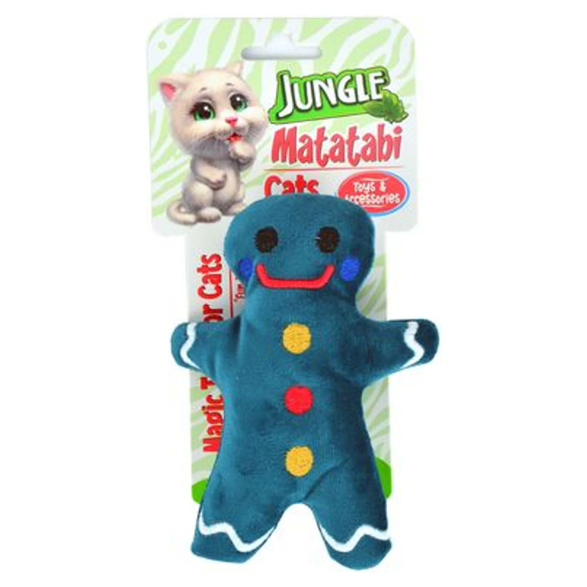 Jungle Matatabi Man Peluş Kurabiye Adam Kedi Oyuncağı