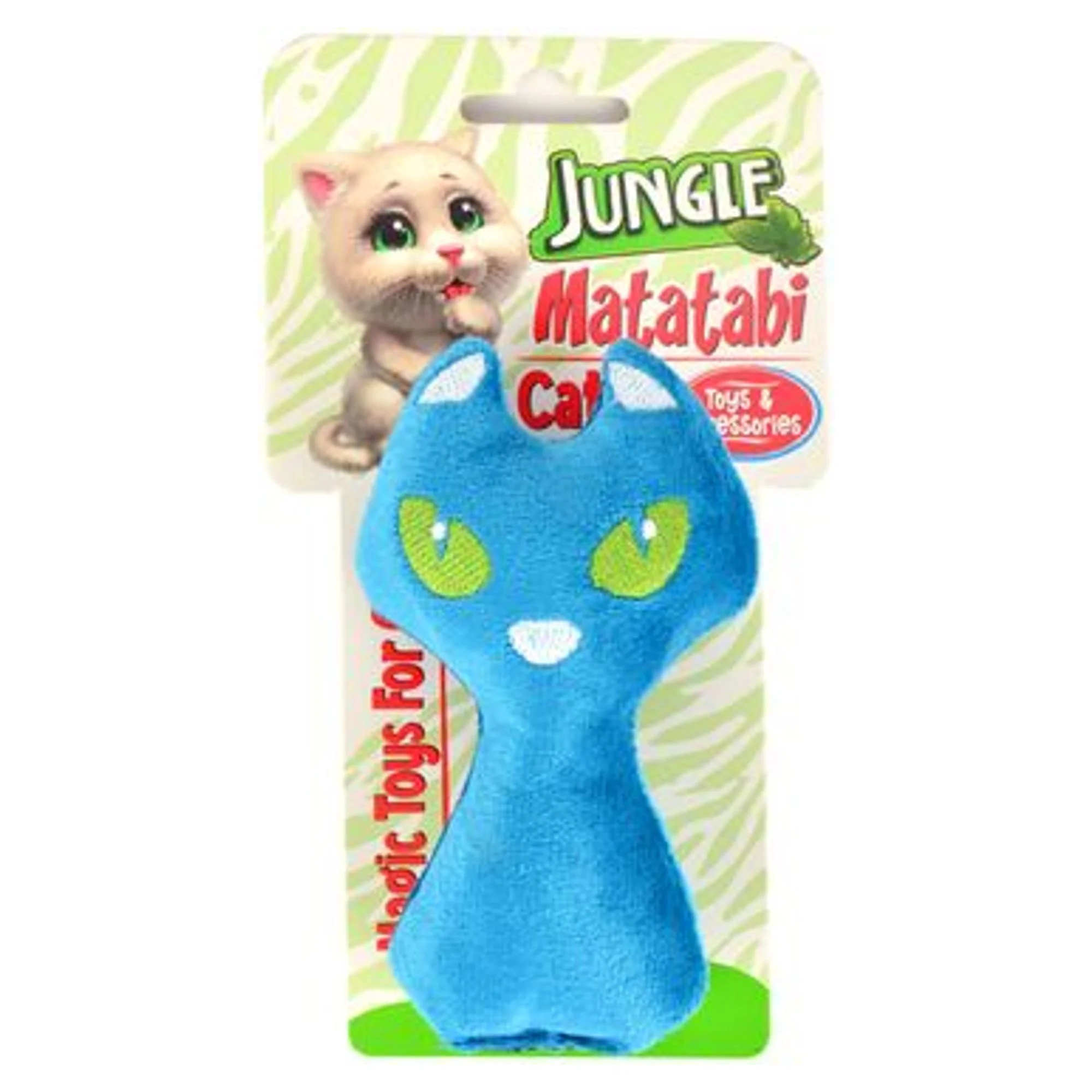 Jungle Matatabi Taily Peluş Kedi Oyuncağı