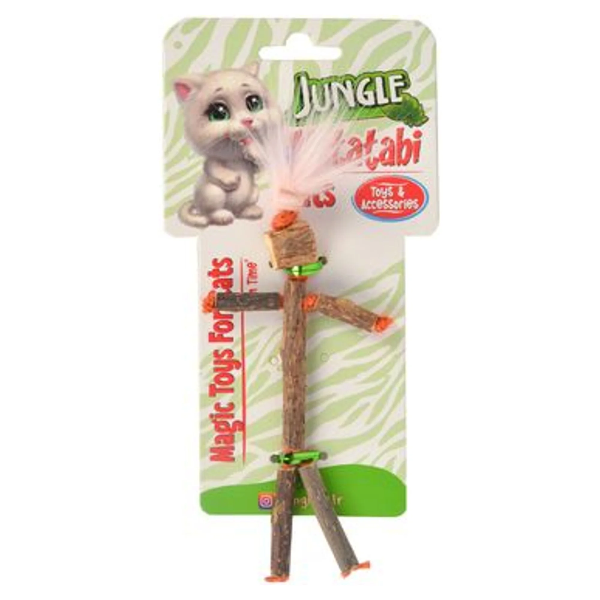 Jungle Matatabi Matiko Pelui Kedi Oyuncağı