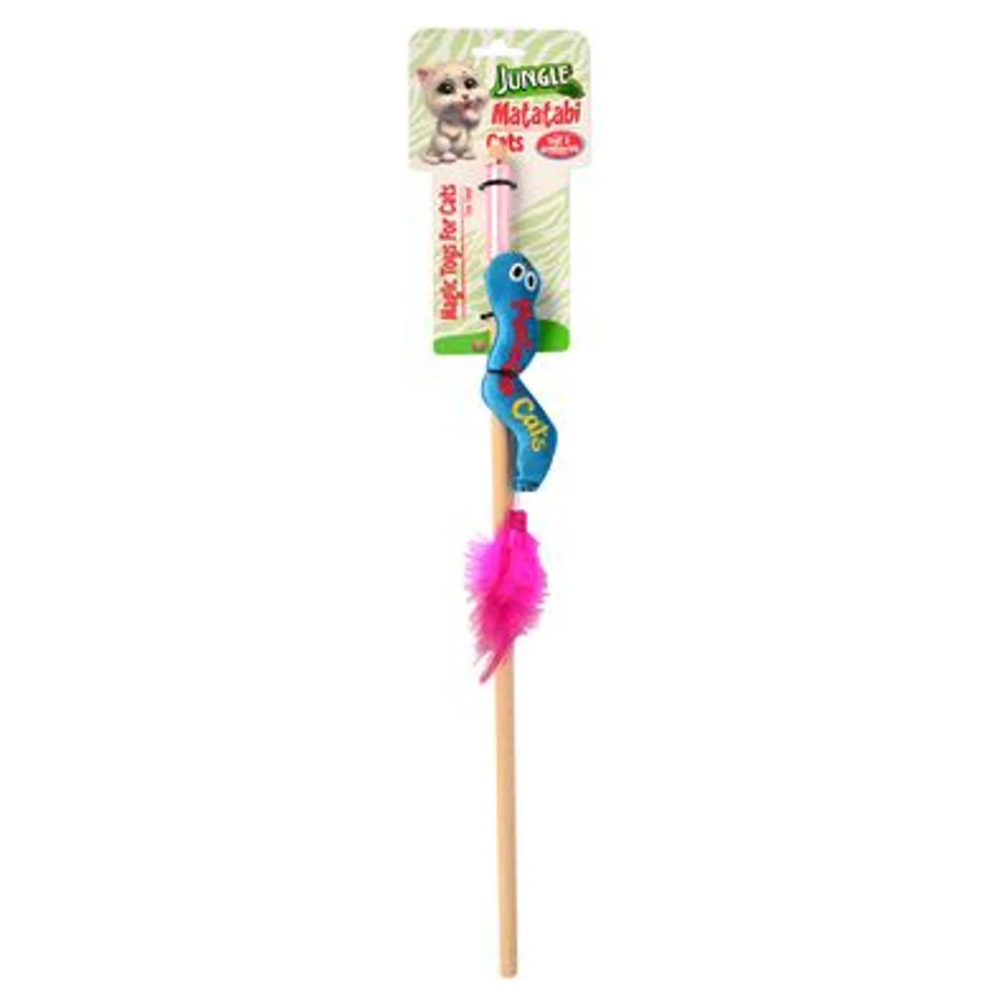 Jungle Matatabi Rod Silky Tüylü Çubuk Kedi Oyuncağı