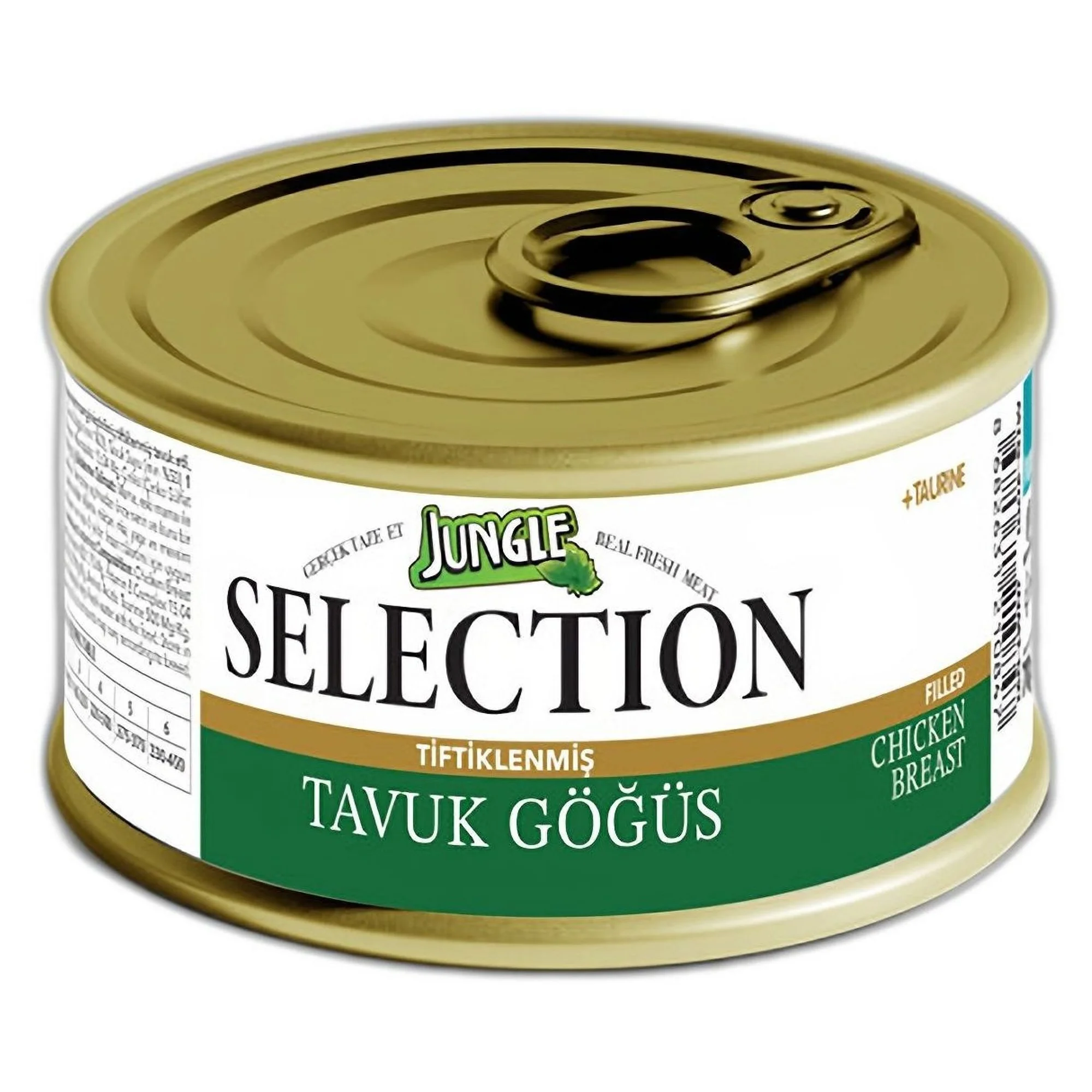 Jungle Selection Tavuklu Yetişkin Kedi Konservesi 70 G