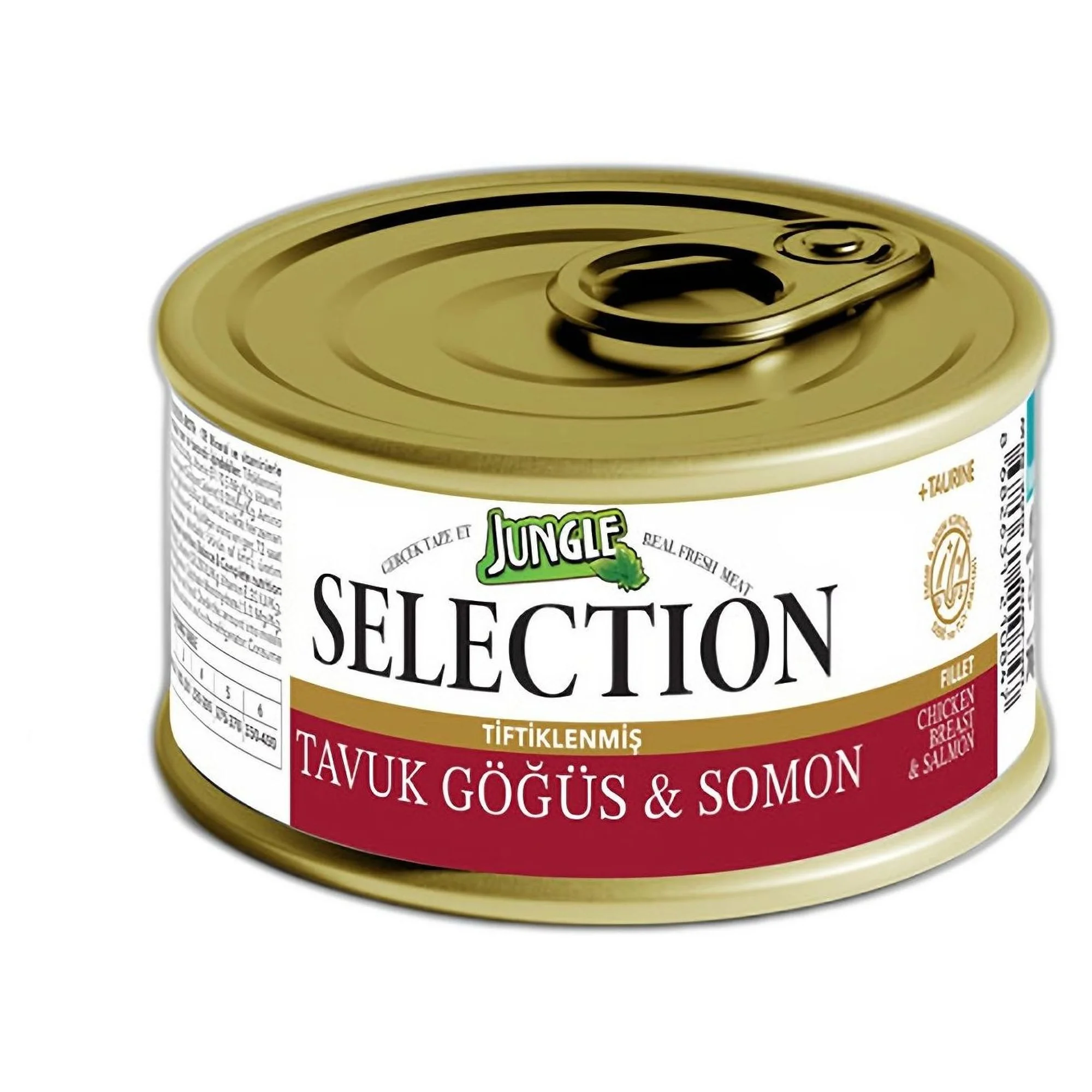 Jungle Selection Ton Balıklı Yetişkin Kedi Konservesi 70 G