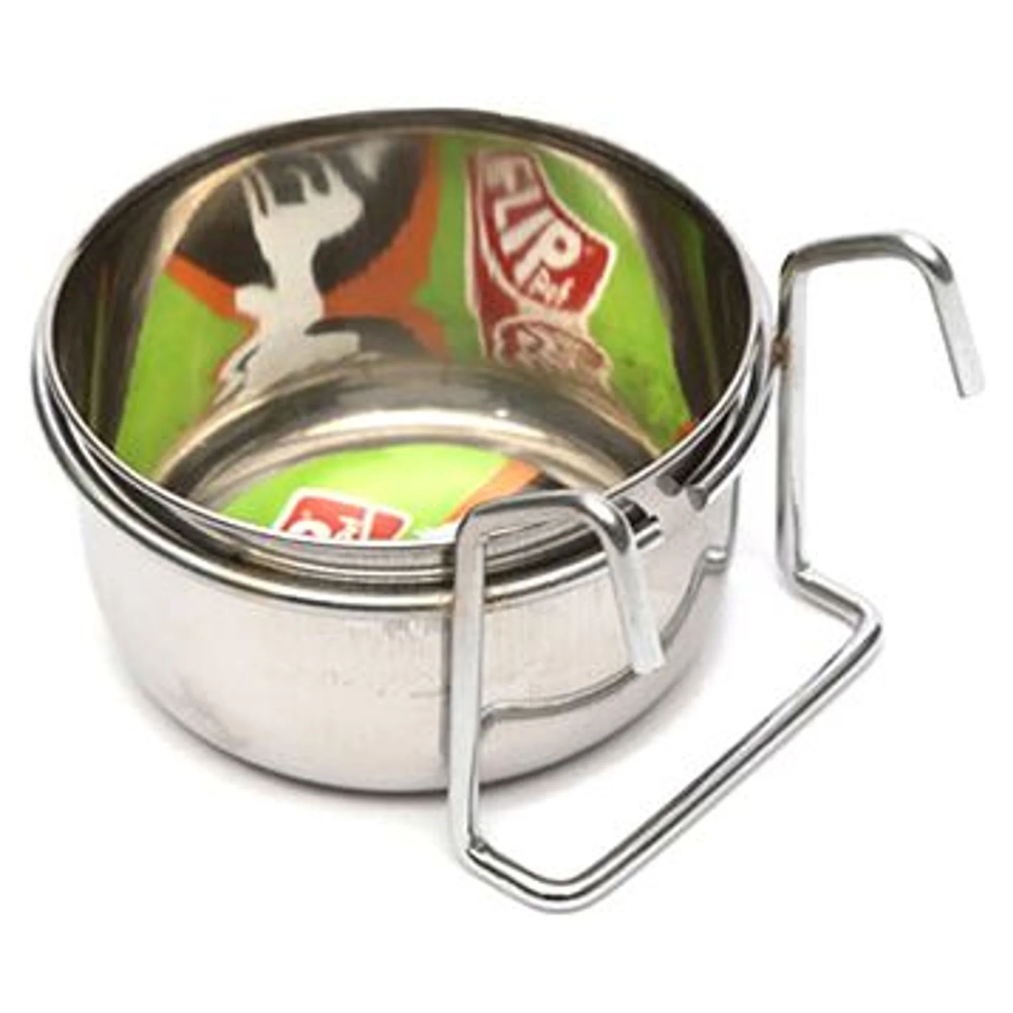 Flip Flip Çelik Kuş Yemliği 6 Adet 10 Oz