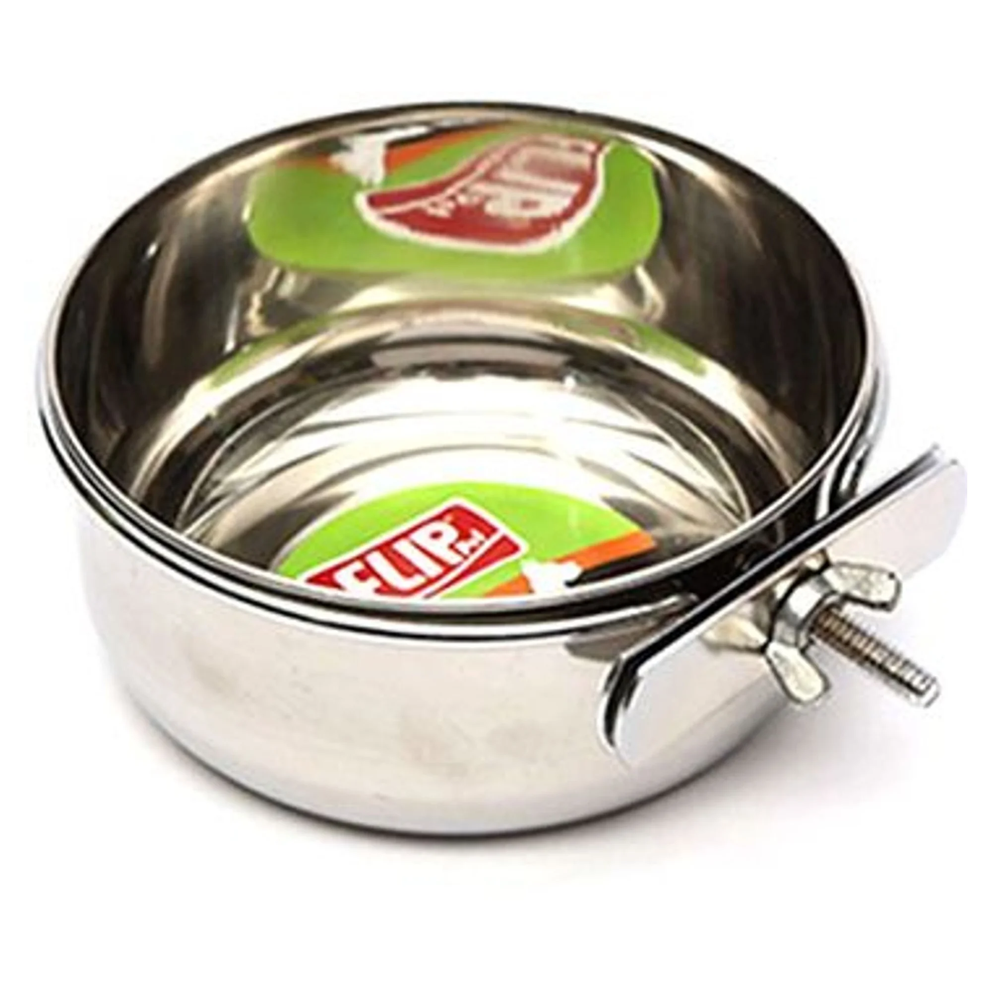 Flip Flip Vida Çelik Kuş Yemliği 6 Adet 10 Oz.