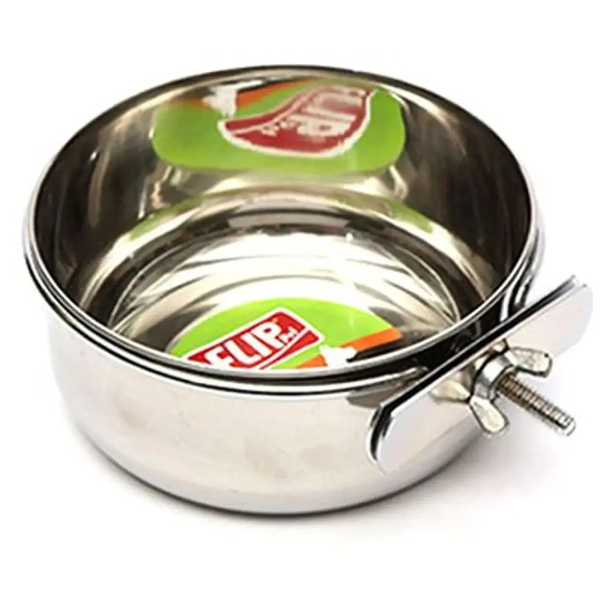 Flip Vida Çelik Kuş Yemliği 6 Adet 20 Oz.