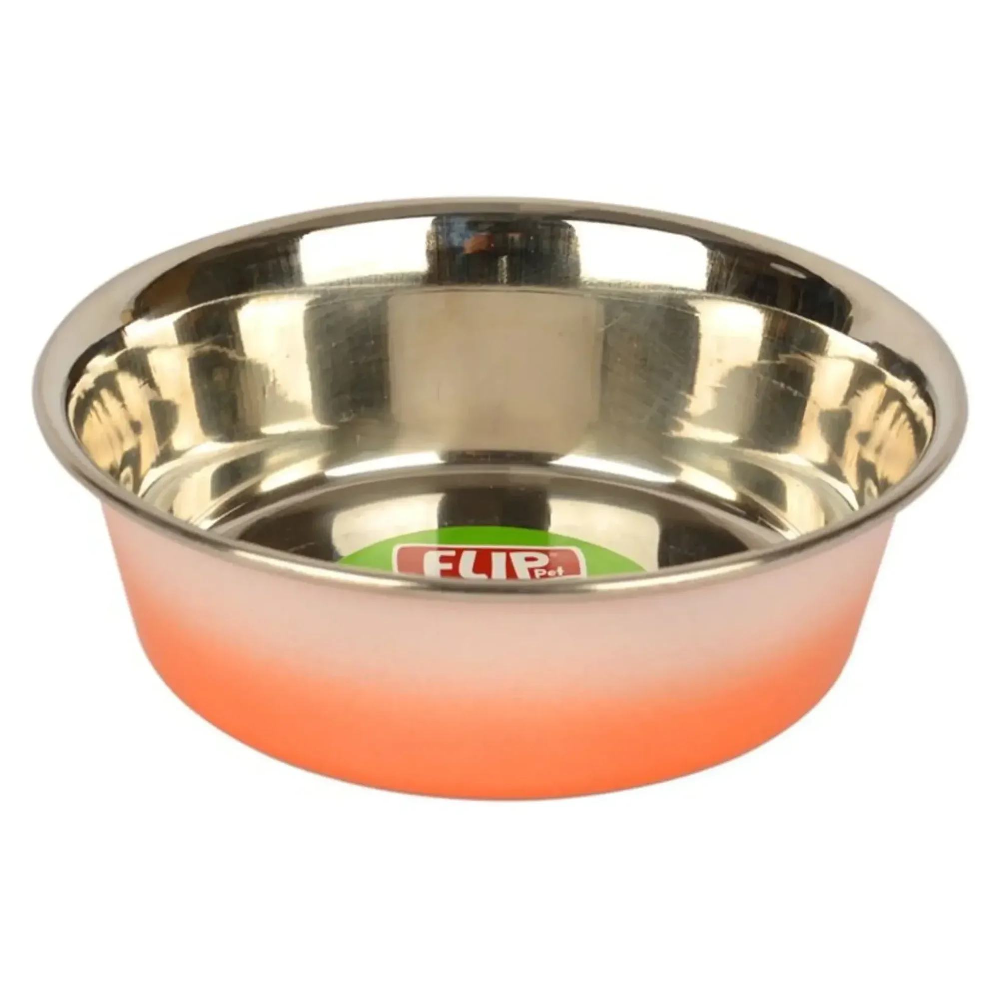 FlipÇift Renkli Çelik Mama Kabı 13 CM — Su Kapları ve Mama Kapları, 110 g — Görsel 4