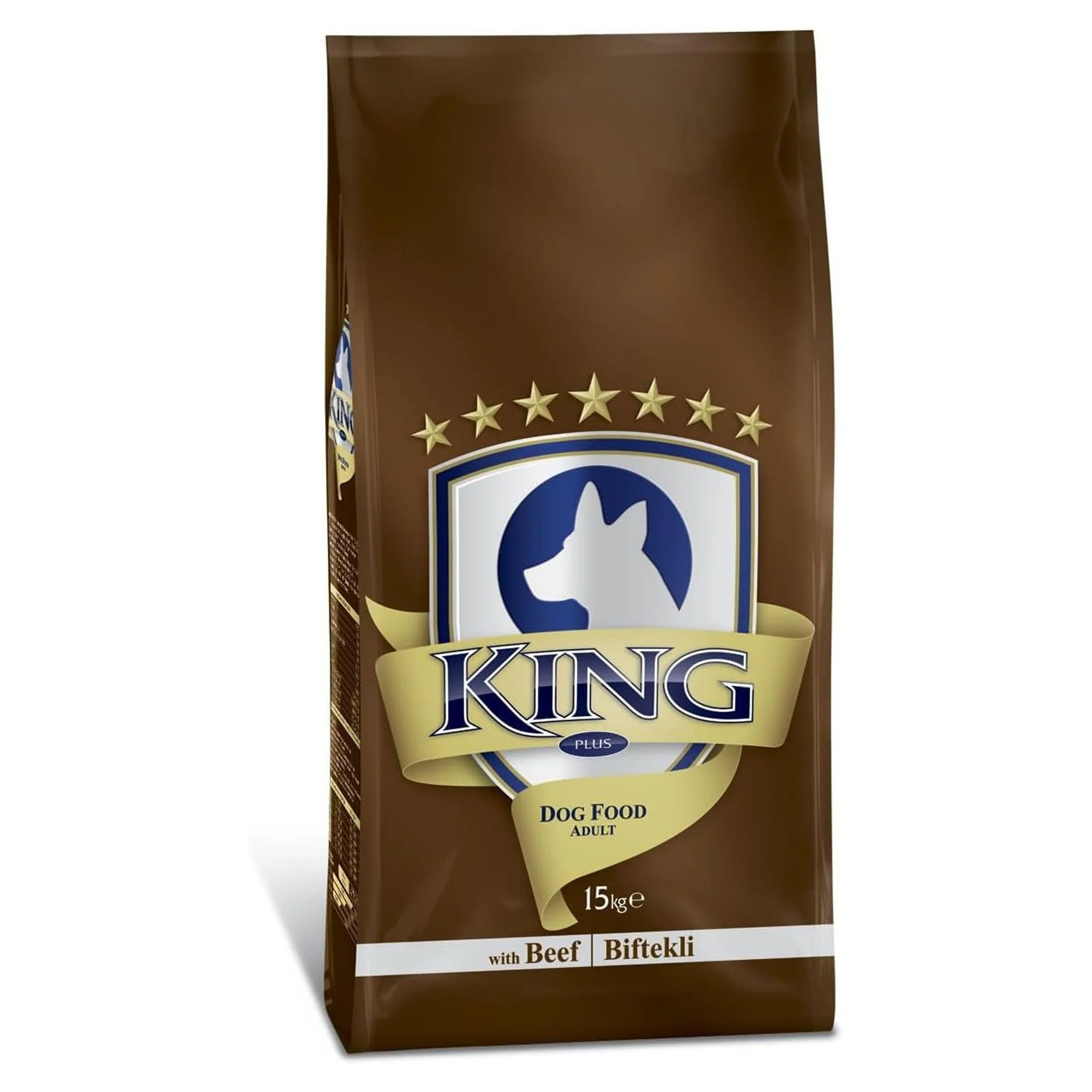 King Etli Yetişkin Köpek Maması 15 Kg