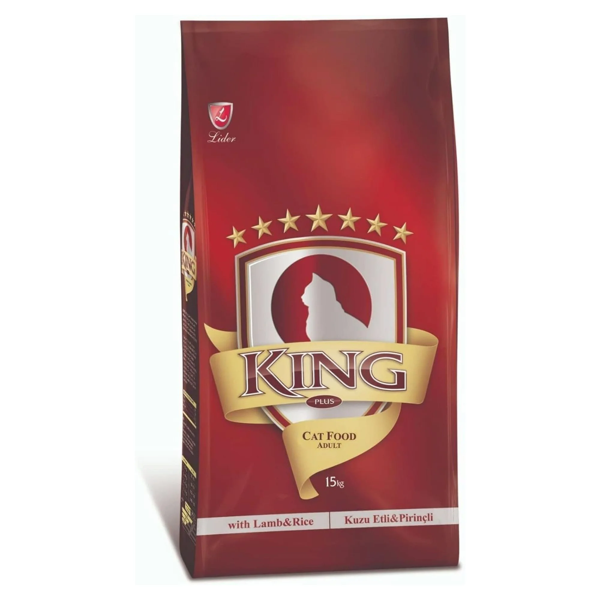 King King Etli Yetişkin Kedi Maması 15 Kg
