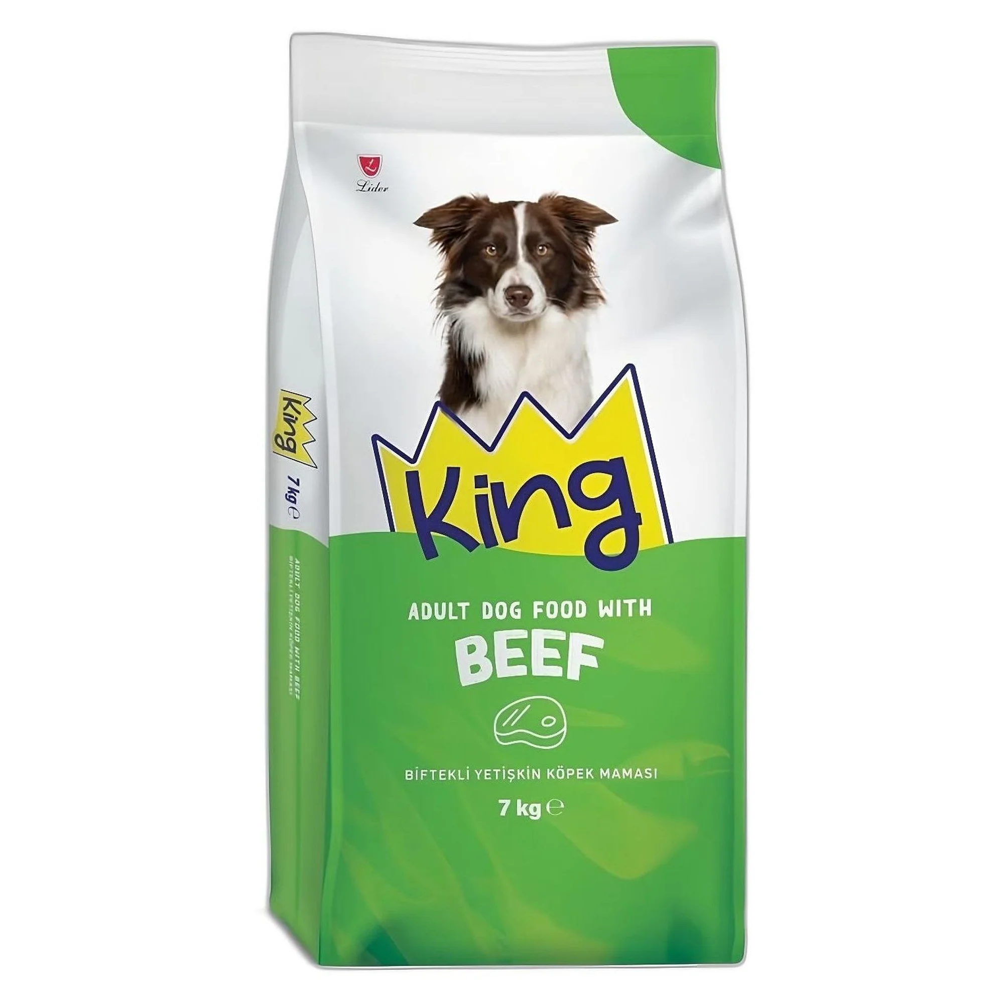 King Biftekli Yetişkin Köpek Maması 7 KG