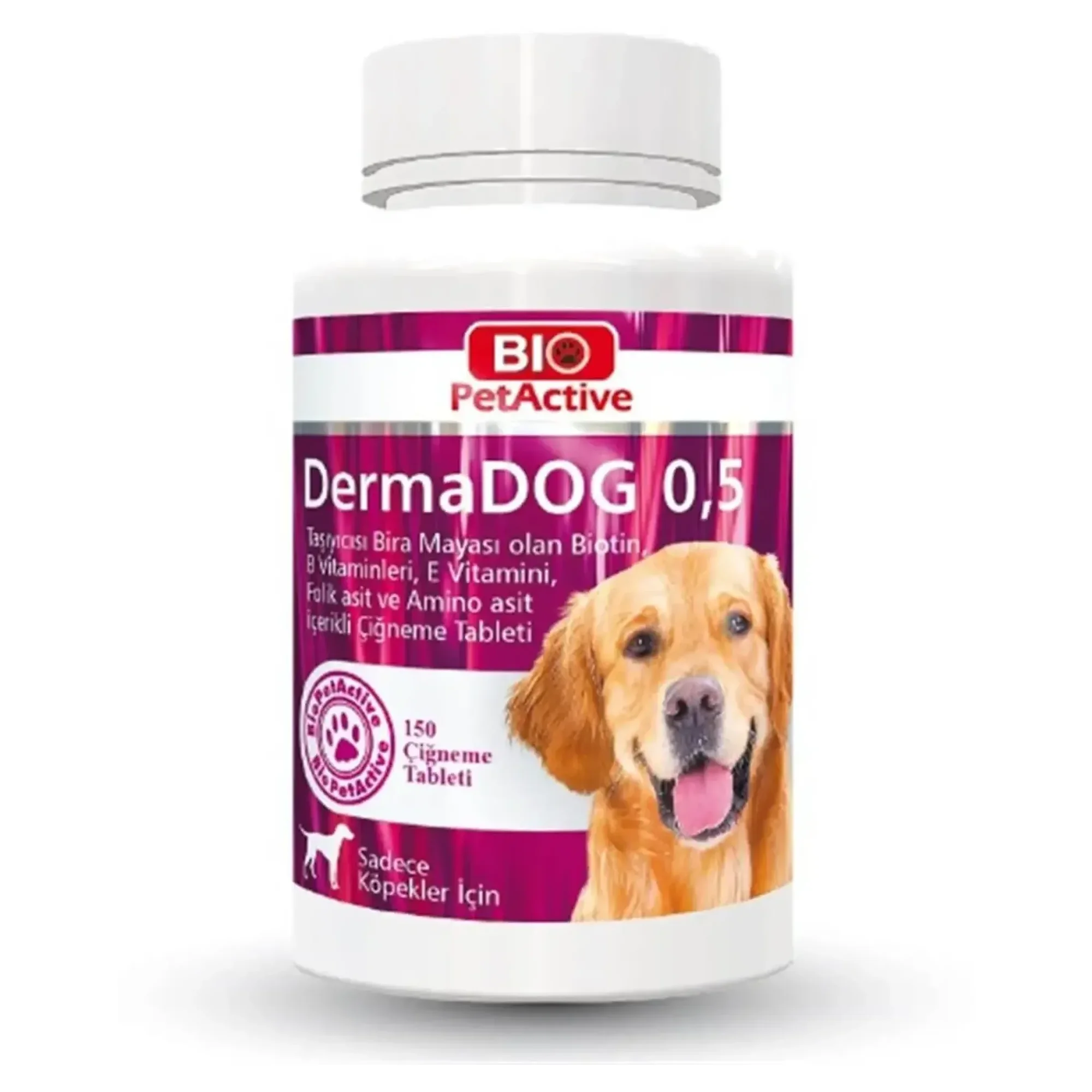 Bio PetActive Dermadog Brewers 150 Tablet