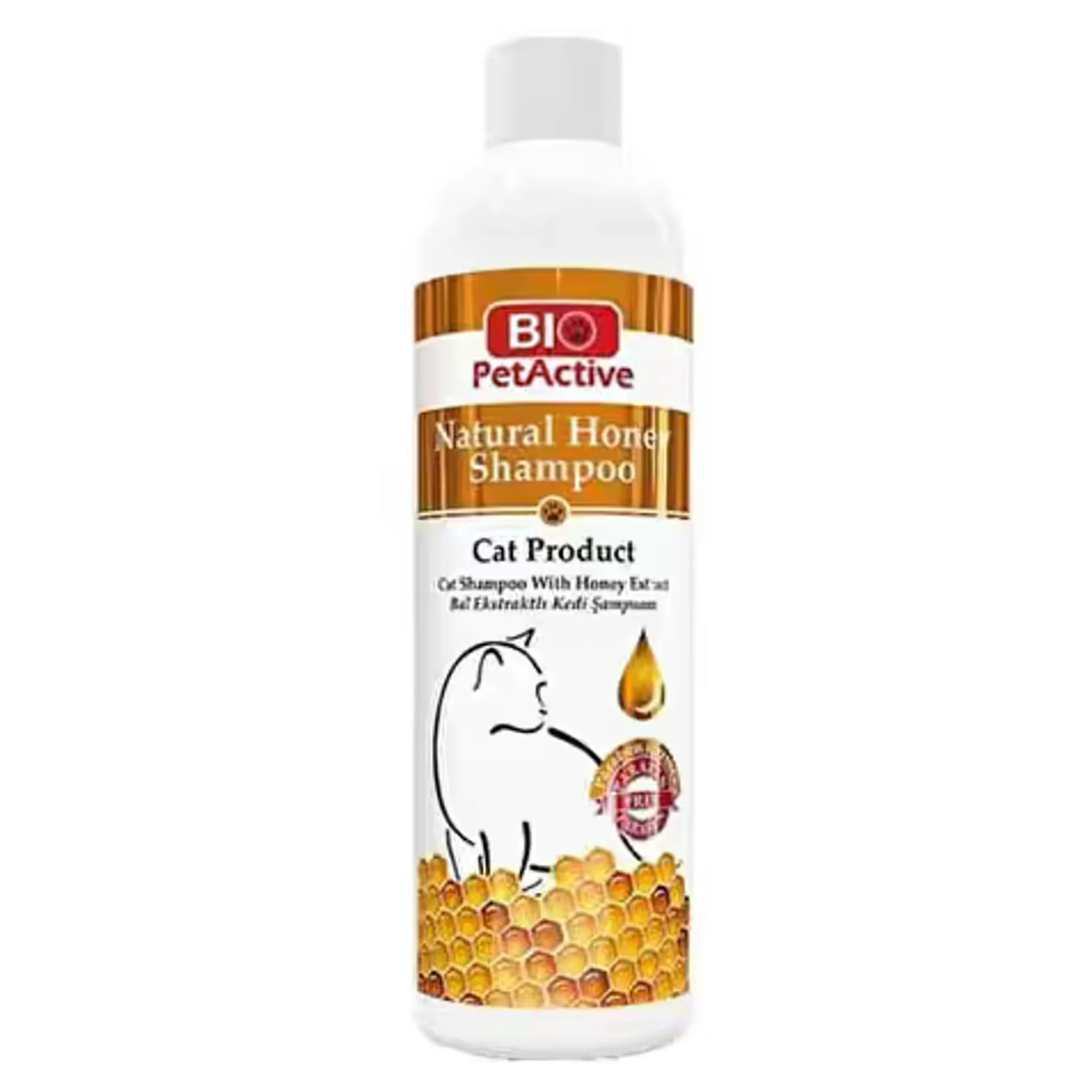 Bio PetActive Bal Özlü Kedi Şampuanı 250mL