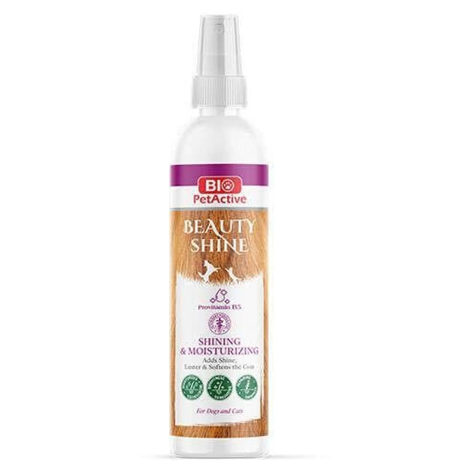 Bio Beauty Shine Kedi ve Köpek Tüy Parlatıcı Sprey 100 mL