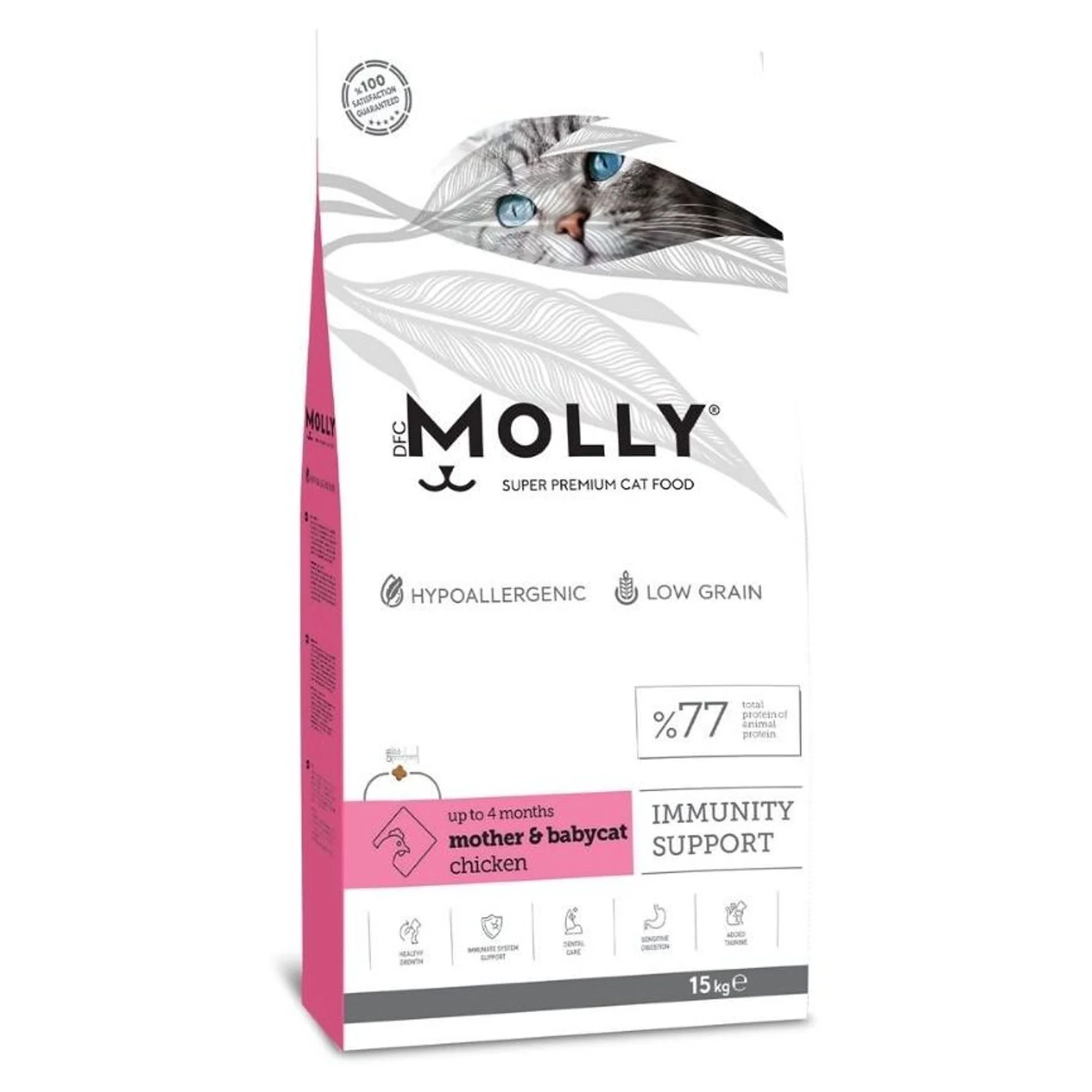 Molly Anne&Yavru Tavuklu Kedi Maması 15 KG