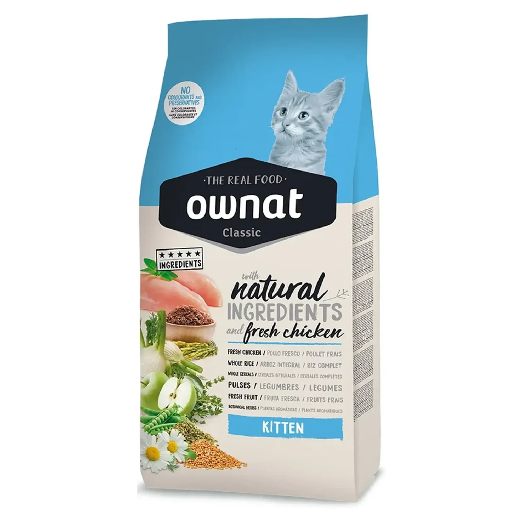 Ownat Ownat Classic Tavuklu Yavru Kedi Maması 4 KG