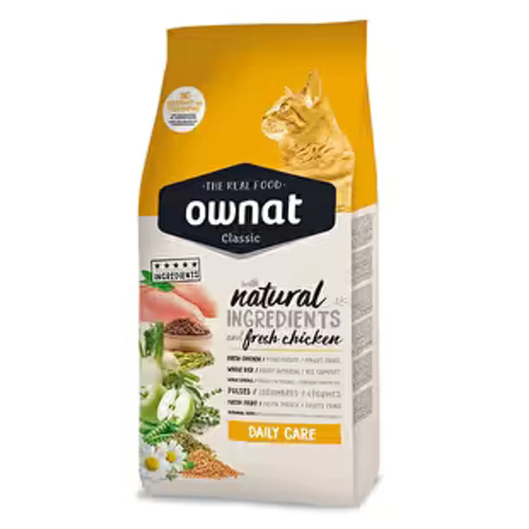 Ownat Daily Care Tavuklu Yetişkin Kedi Maması 1.5 KG