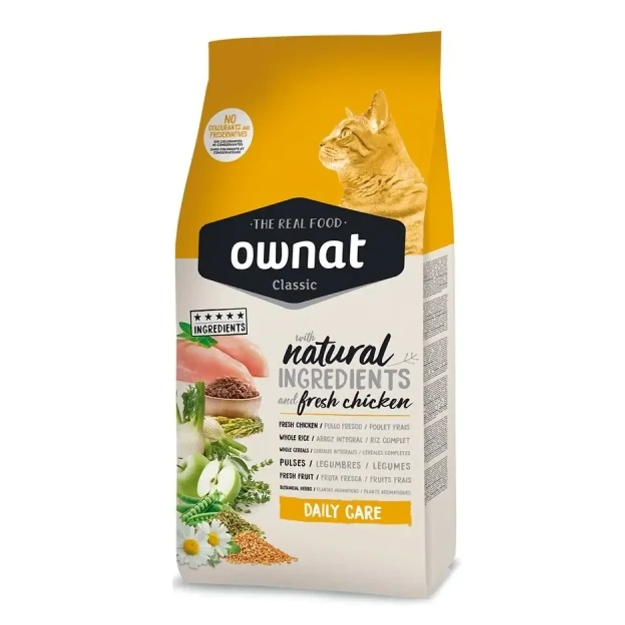 Ownat Daily Care Tavuklu Yetişkin Kedi Maması 15 KG