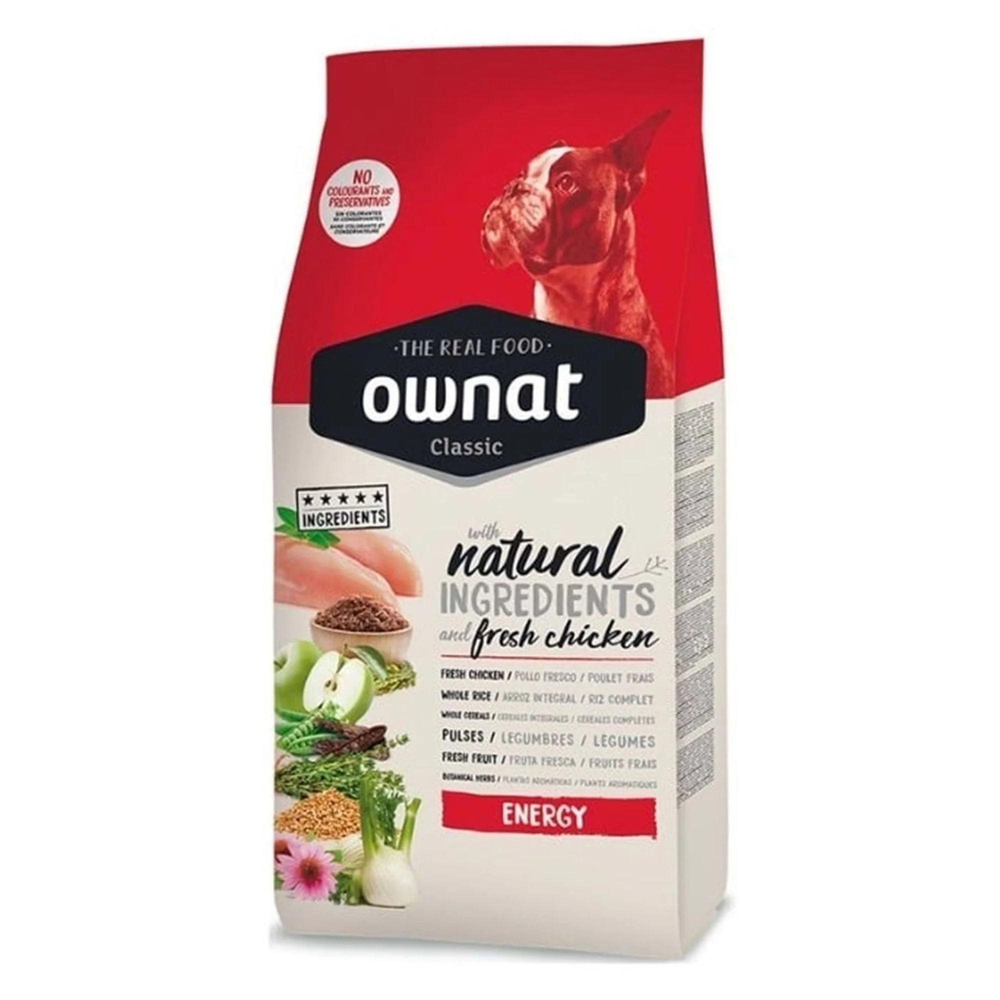 Ownat Classic Energy Tavuklu Yetişkin Köpek Maması 4 KG