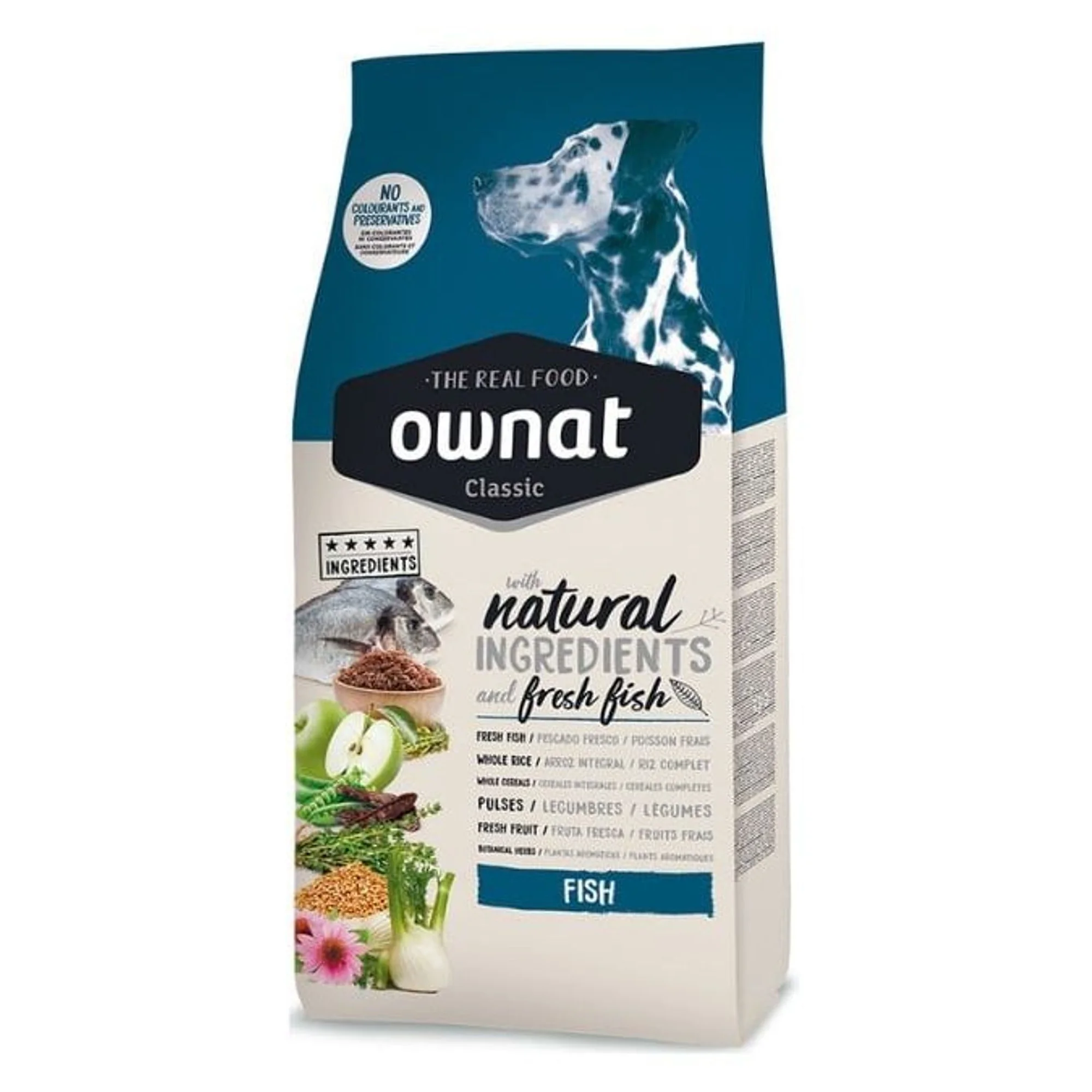 Ownat Classic Balıklı Yetişkin Köpek Maması 4 KG