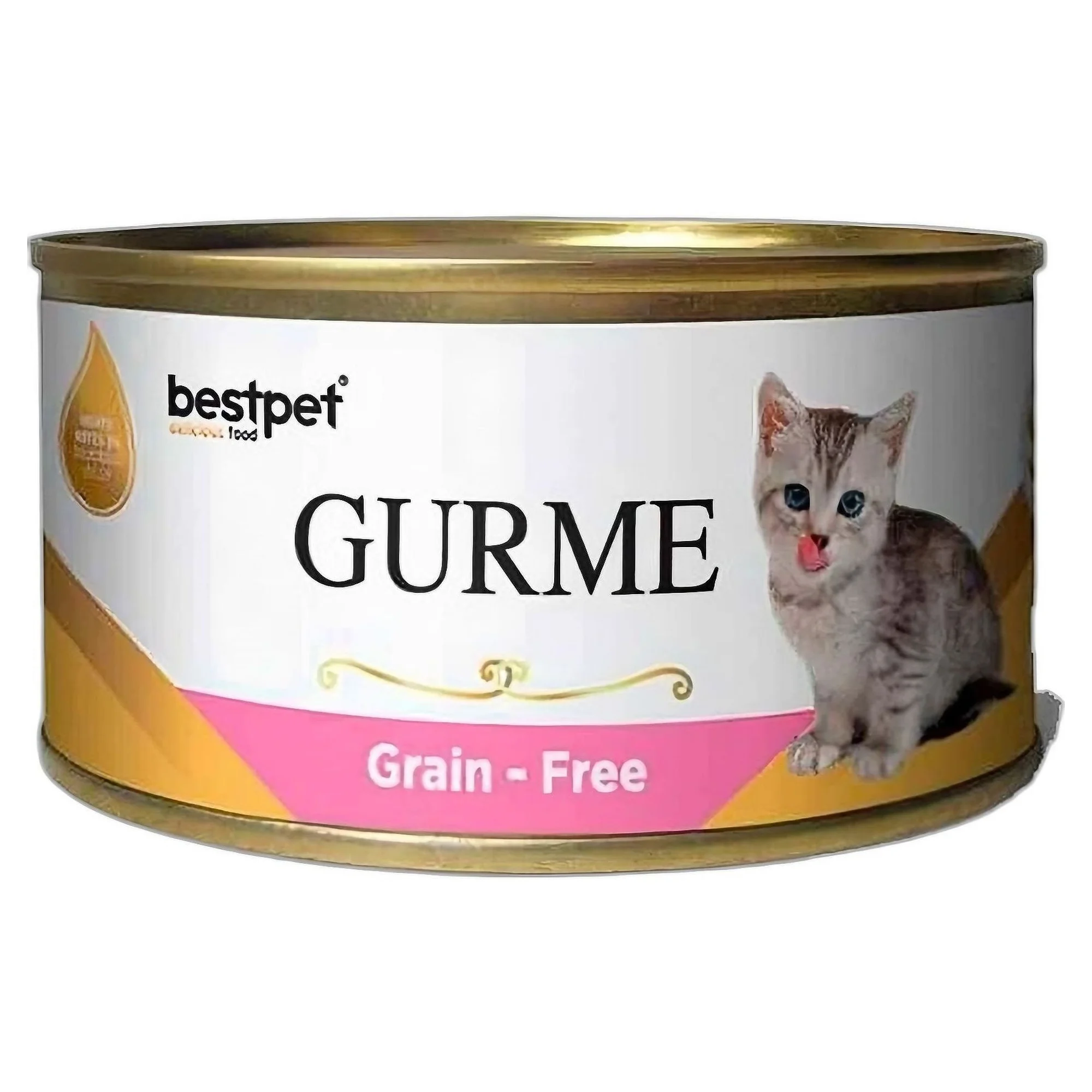 Bestpet Bestpet Gurme Chicken in Jelly Tavuklu  Yavru Kedi Konservesi  85G