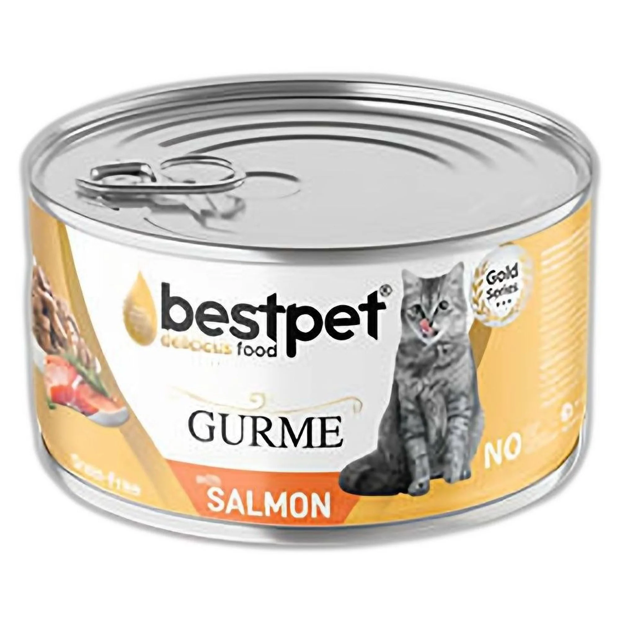 Bestpet Bestpet Gurme Salmon in Jelly Somonlu Yetişkin Kedi Konservesi 85G