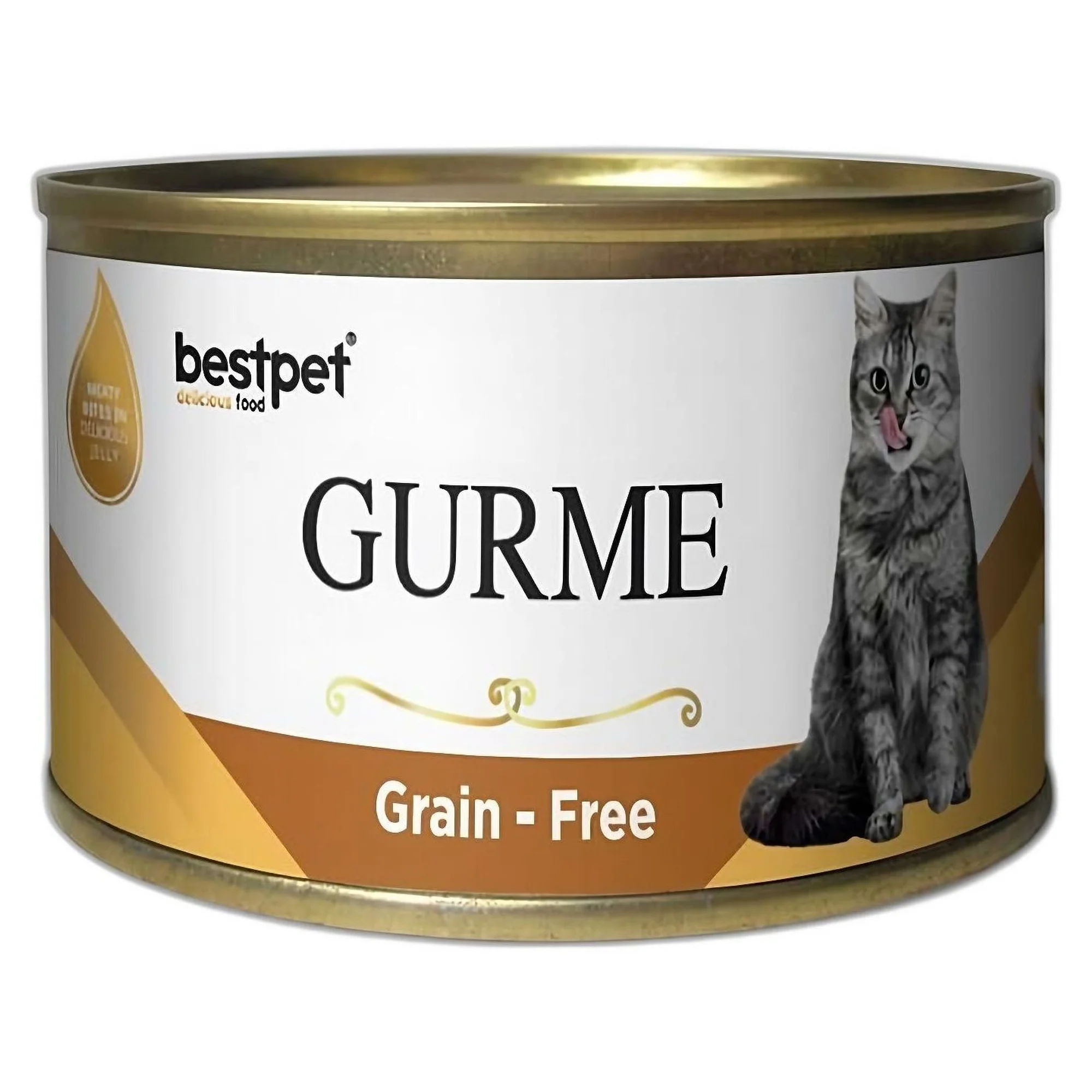 Bestpet Bestpet Gurme Liver in Jelly Ciğerli Yetişkin Kedi Konservesi 85G