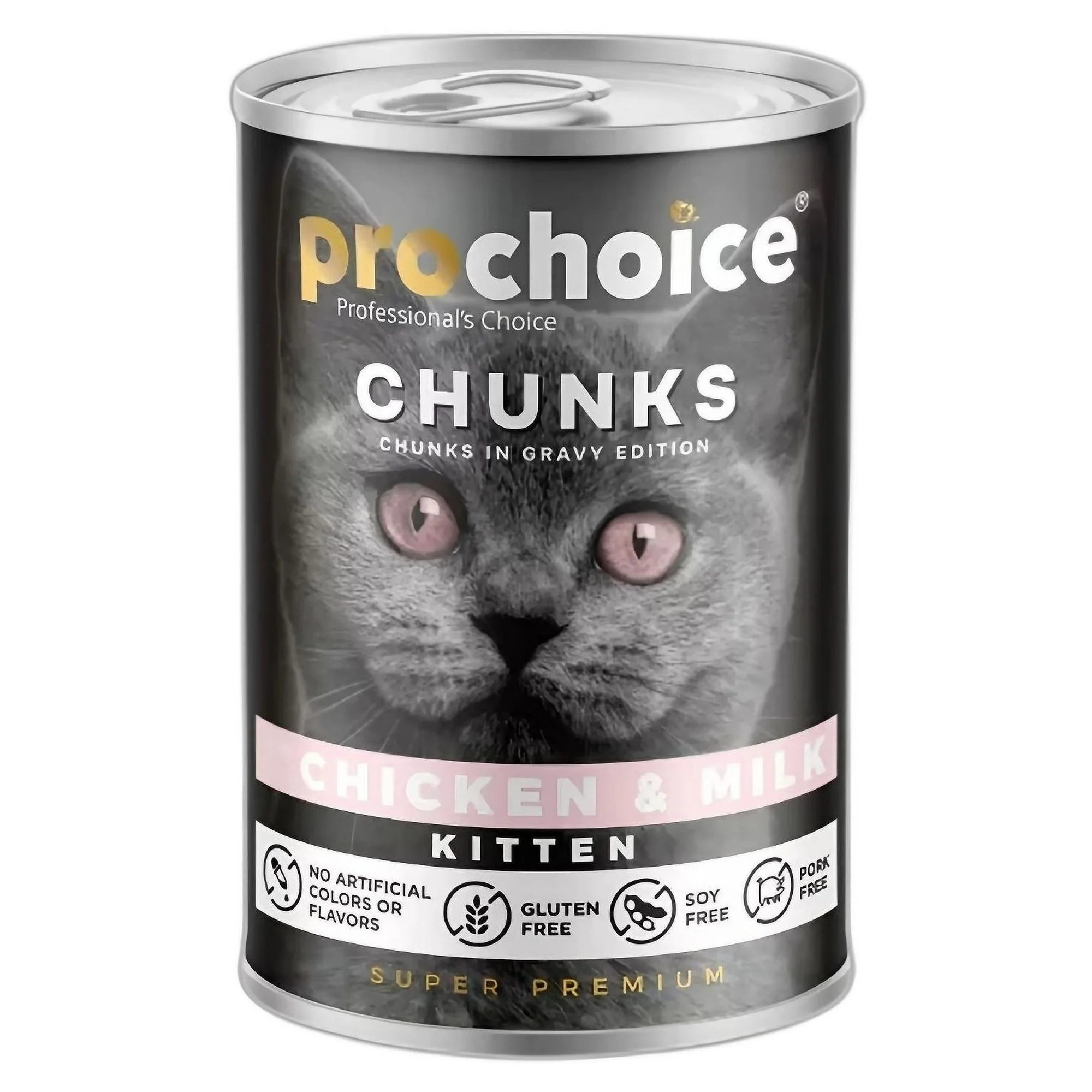 ProChoice ProChoice Kitten with Milk Chunks in Gravy