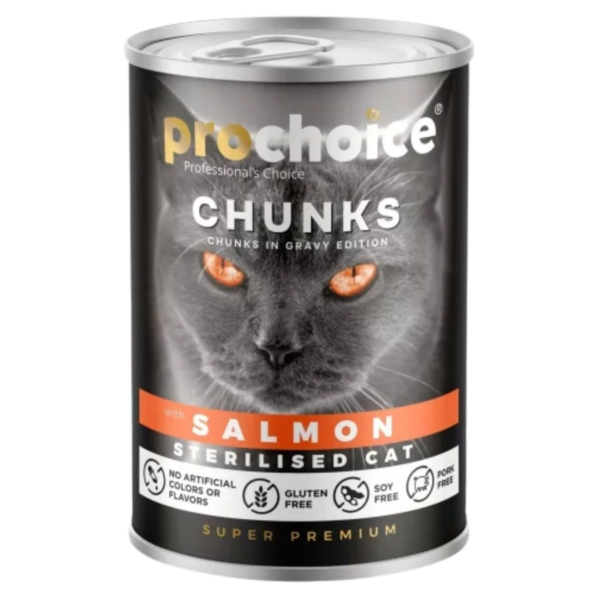 ProChoice ProChoice Adult Cat Salmon Chunks in Gravy