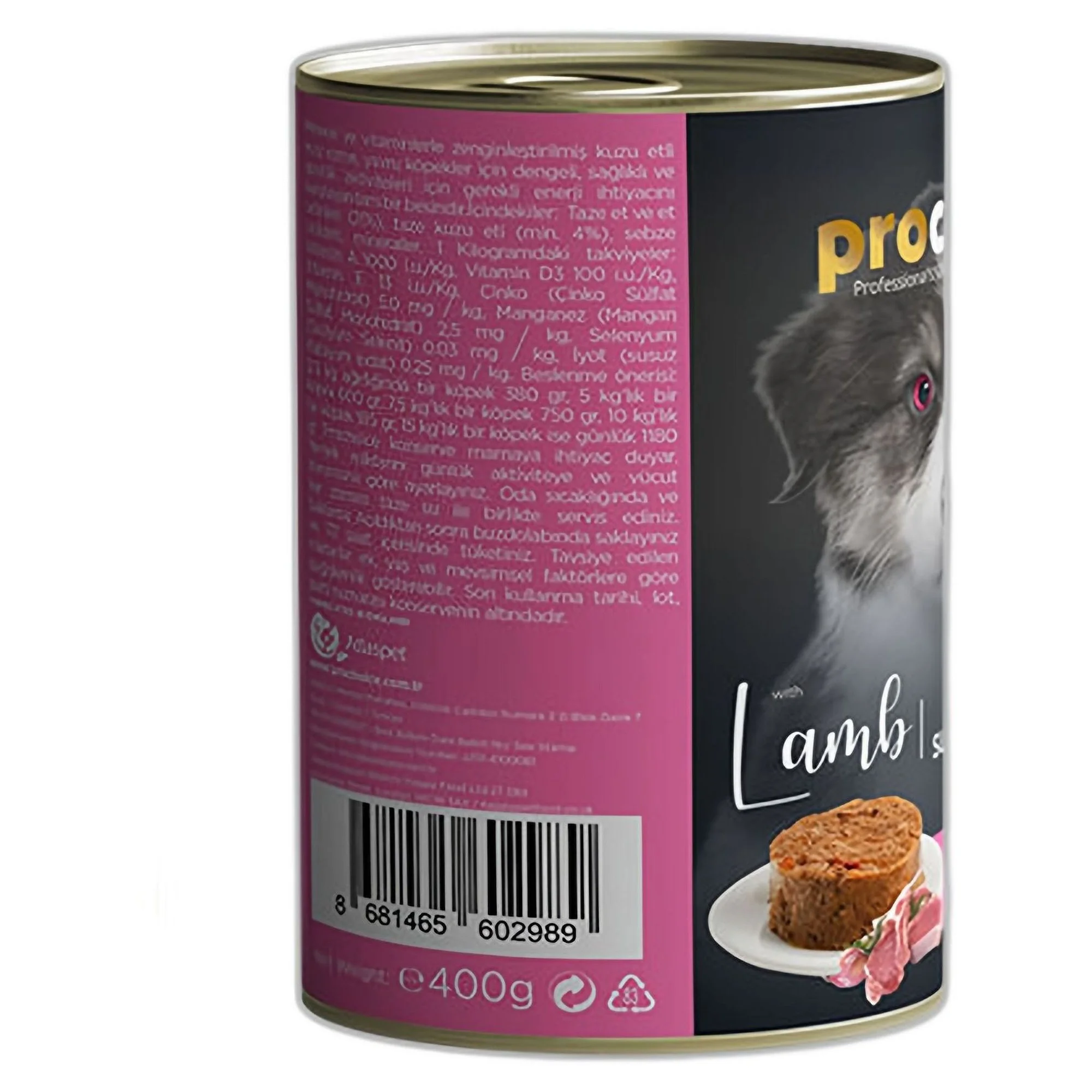 ProChoice ProChoice Puppy Lamb Tahılsız Kuzu Etli Yavru Köpek Konservesi 400 G — Normal, 420 g — Görsel 3