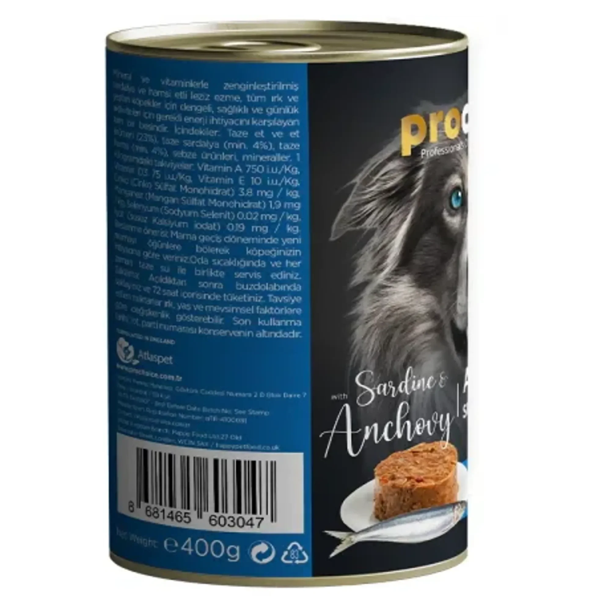 ProChoice ProChoice Sardalya ve Hamsili Yetişkin Köpek Yaş Maması 400 G — Normal, 420 g — Görsel 3