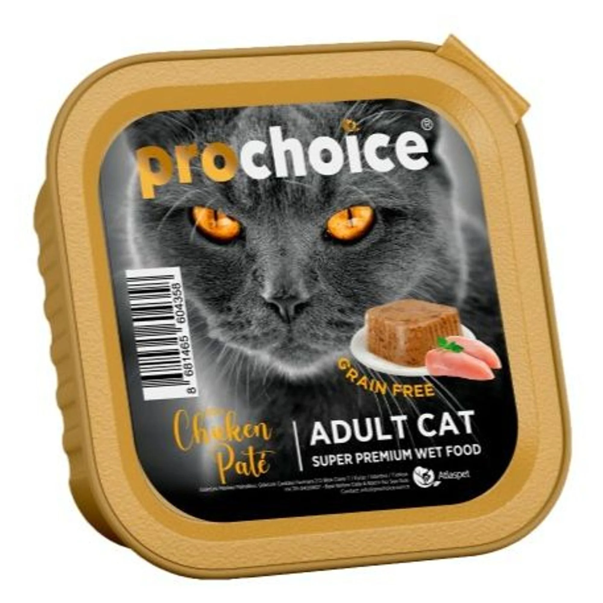 ProChoice ProChoice Tavuklu Pate Ezme Yetişkin Kedi Maması 100 G