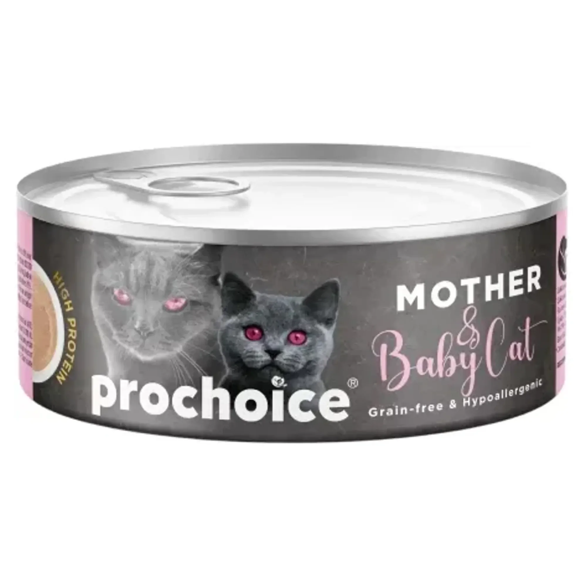 ProChoice ProChoice Mother Baby Cat Anne ve Yavru Kediler İçin Tavuklu Yaş Mama 80 G