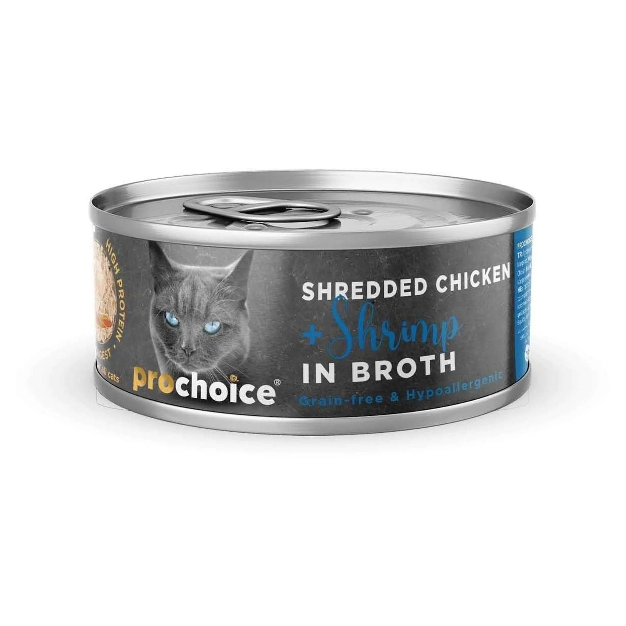 ProChoice ProcCoice Deluxe Chicken & Shrimp in Broth Sos İçinde Tavuklu ve Karidesli Tahılsız Yetişkin Kedi Konservesi