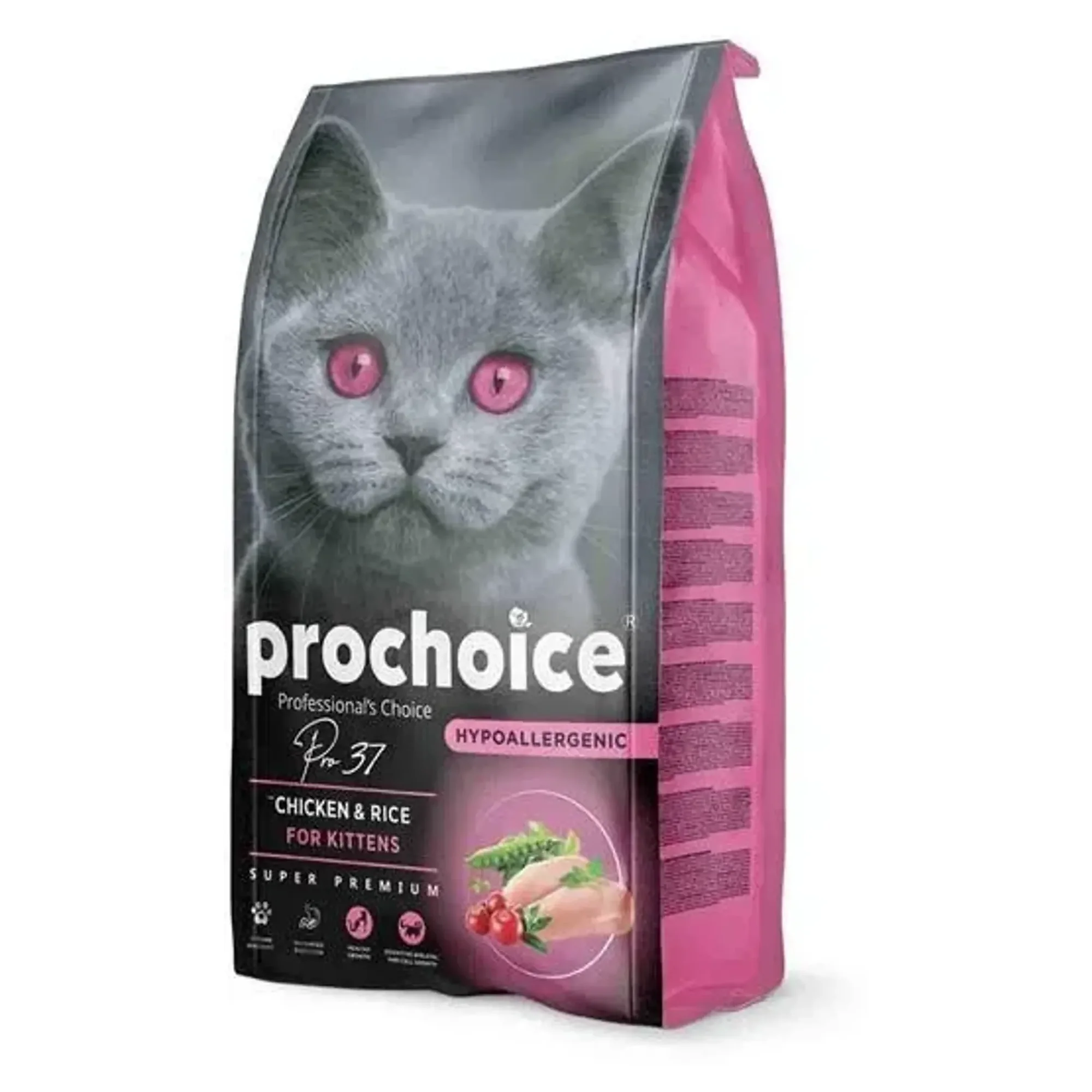 ProChoice ProChoice Pro37 Pirinçli ve Tavuklu Yavru Kedi Maması 2 KG