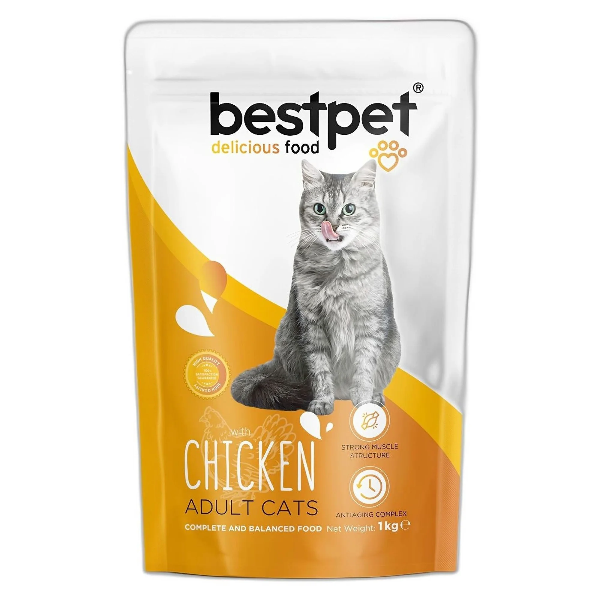 Bestpet Bestpet Tavuk Etli Yetişkin Kedi Maması 1 KG
