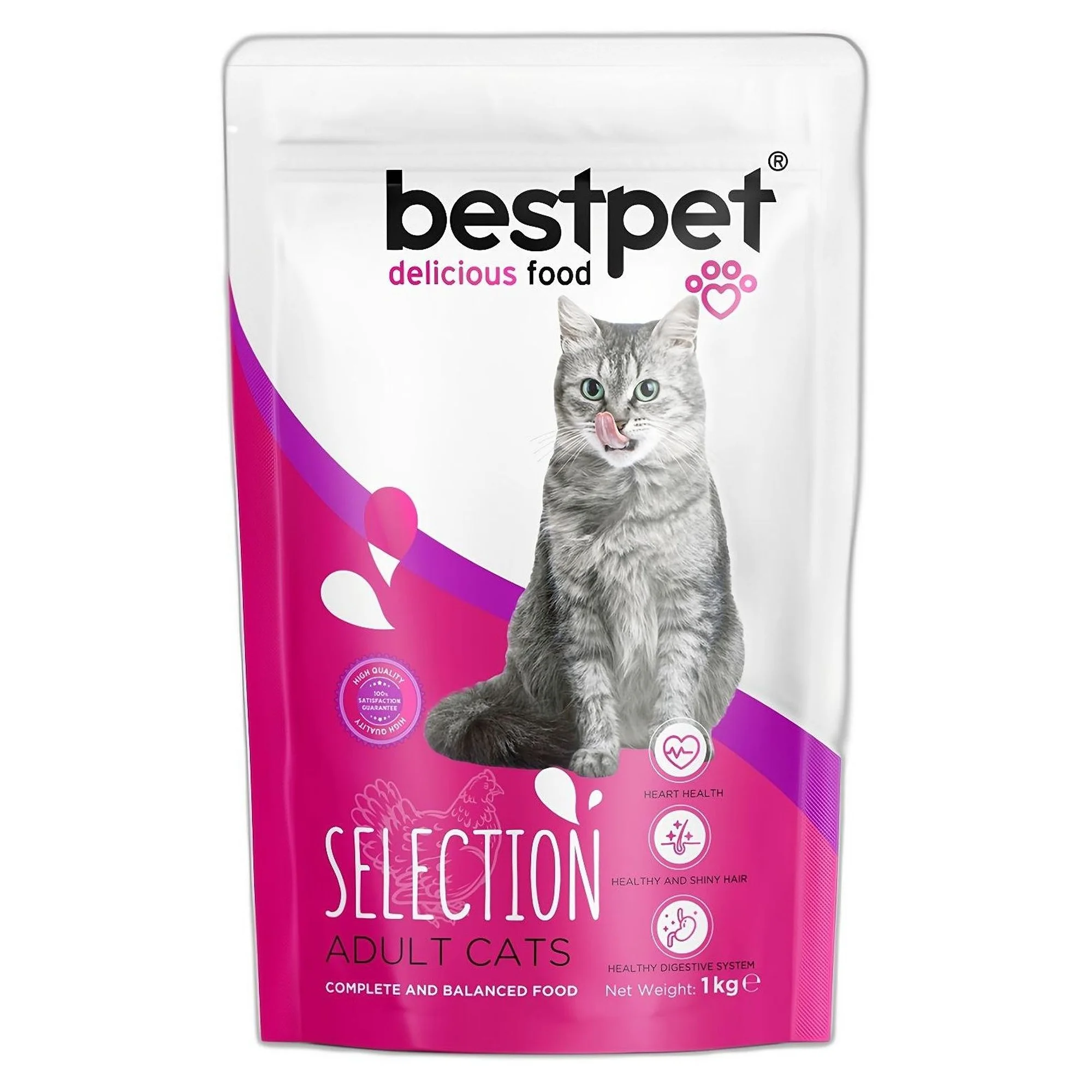 Bestpet Bestpet Selection Tavuklu Yetişkin Kedi Maması 1 KG
