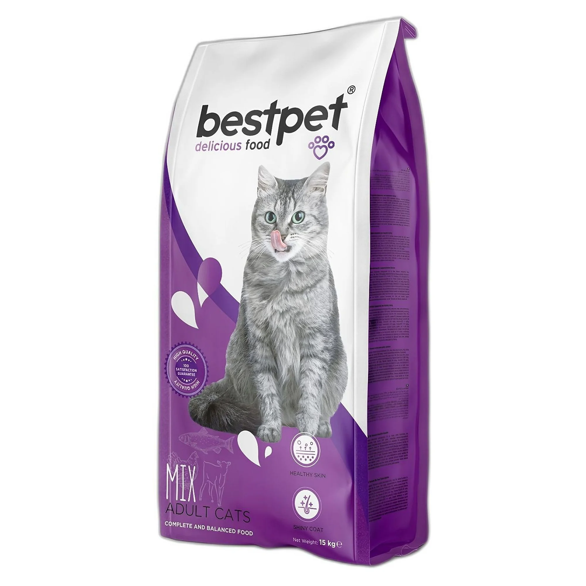 Bestpet Bestpet Mix Karışık Etli Yetişkin Kedi Maması 15 KG