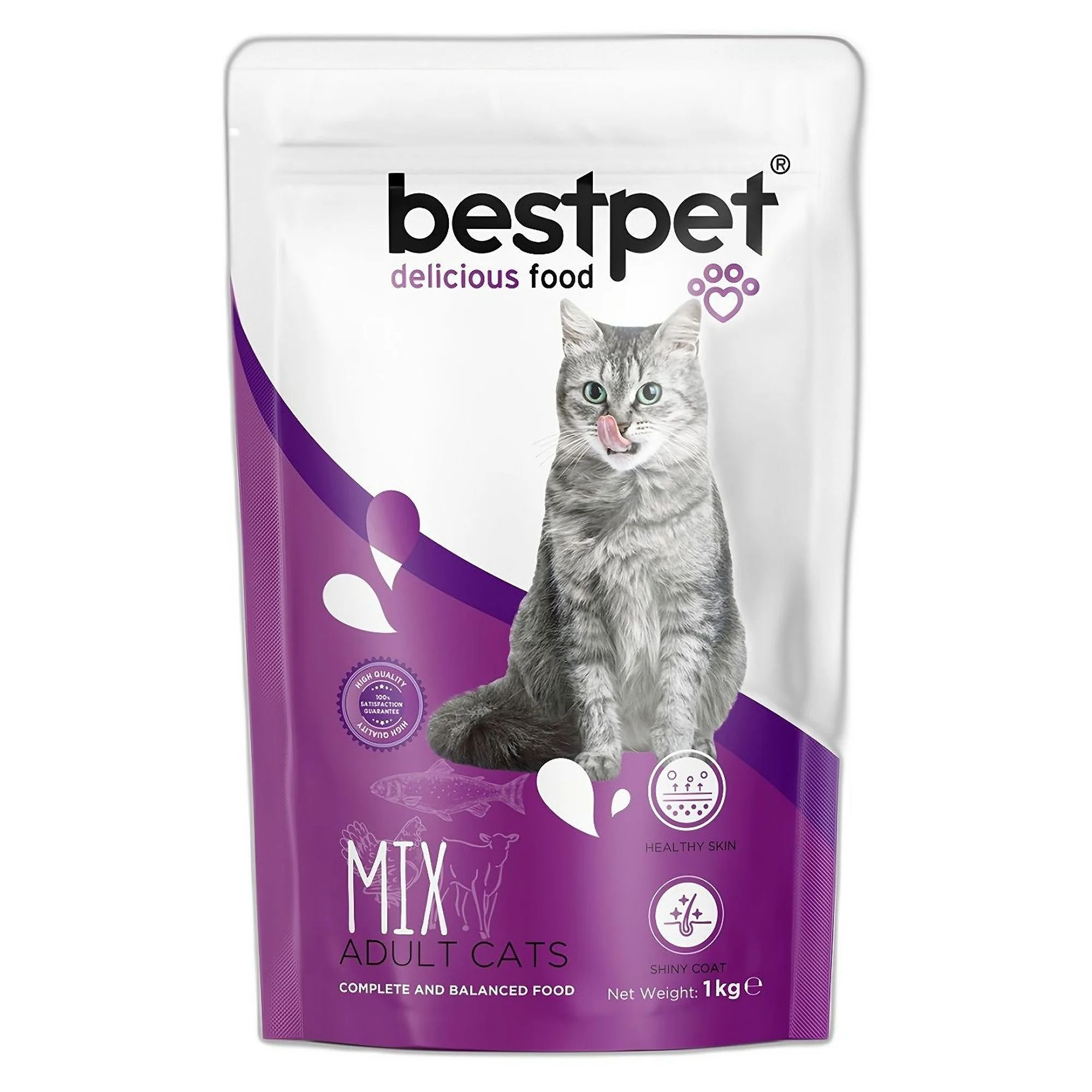 Bestpet Mix Karışık Etli Yetişkin Kedi Maması 1 KG