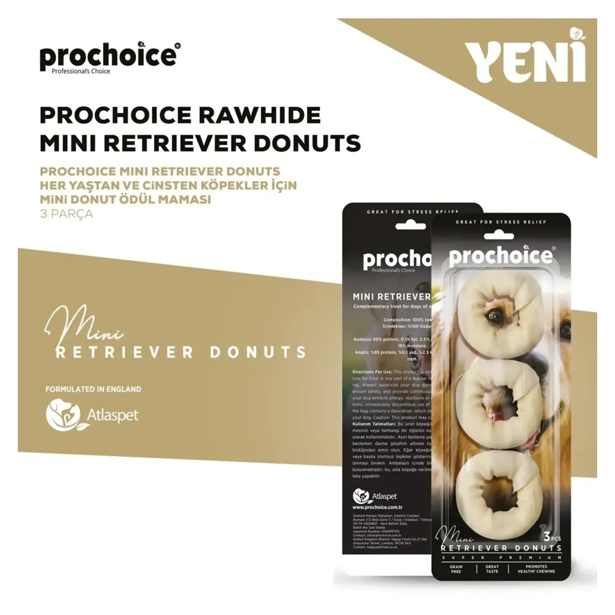 ProChoice ProChoice Mini Retriever Donuts Köpek Ödül Maması — 200 g — Görsel 2