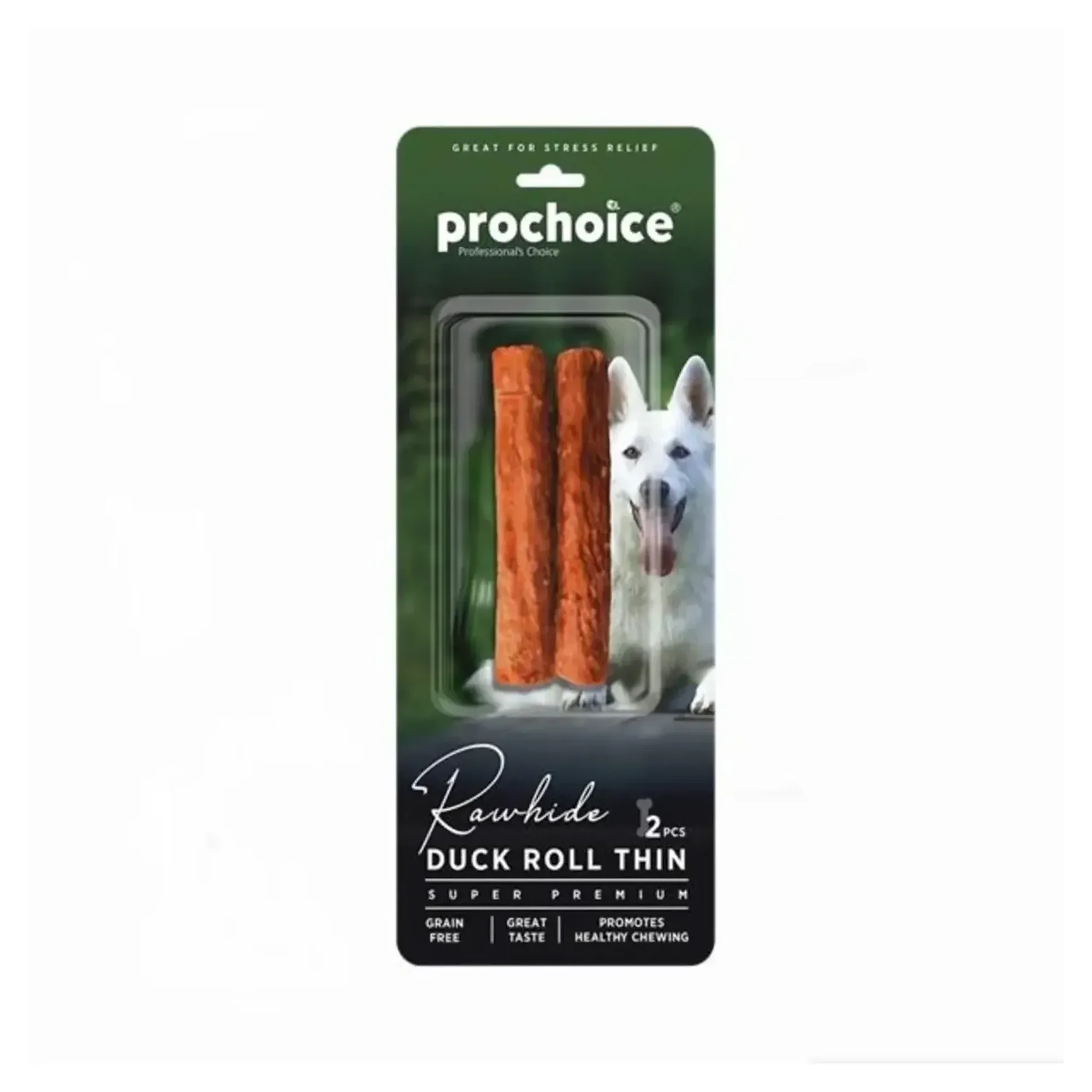 ProChoice ProChoice Rawhide Ördekli İnce Köpek Ödül Çubuğu
