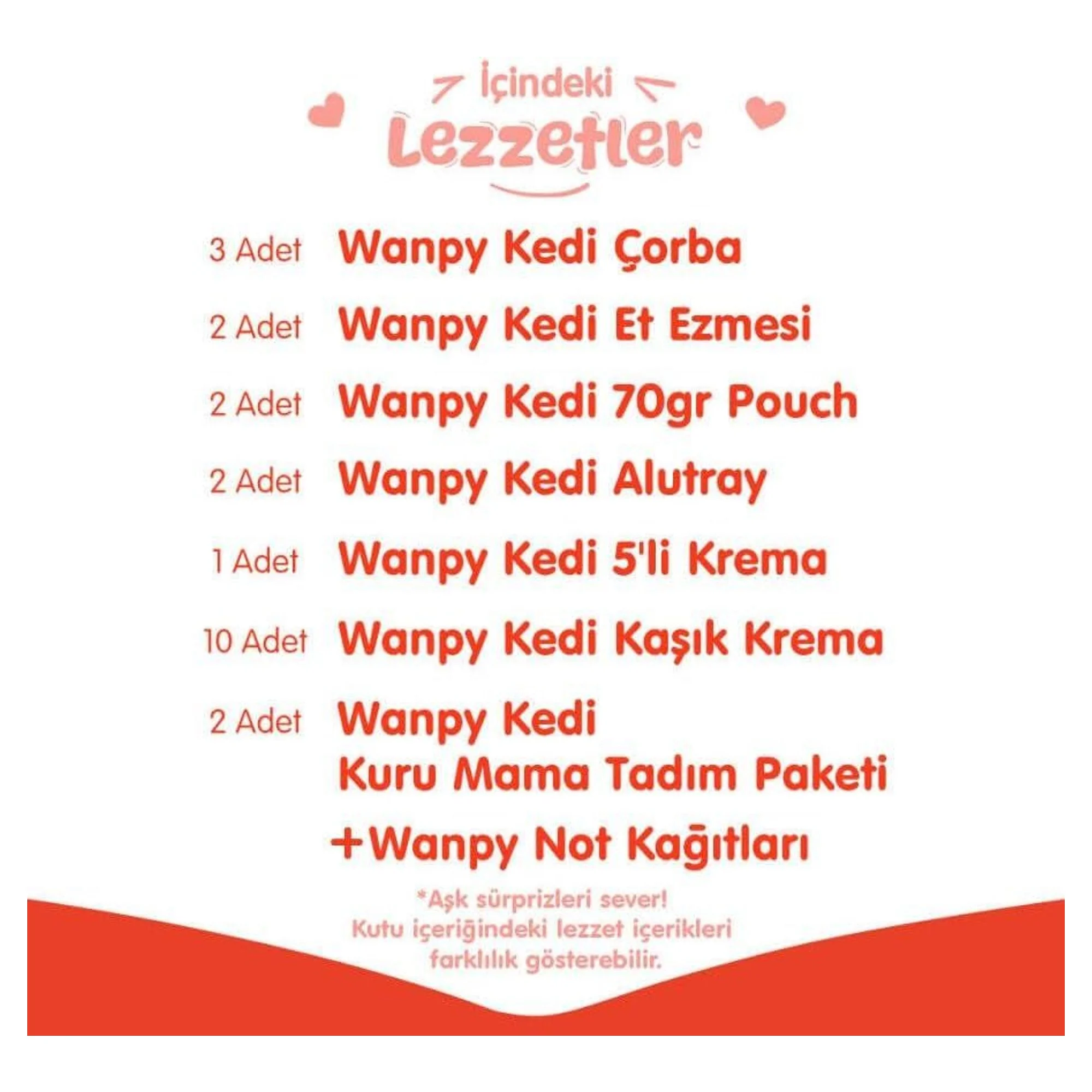 Wanpy Kalp Temalı Krema Kedi Ödül Maması — 830 g — Görsel 3