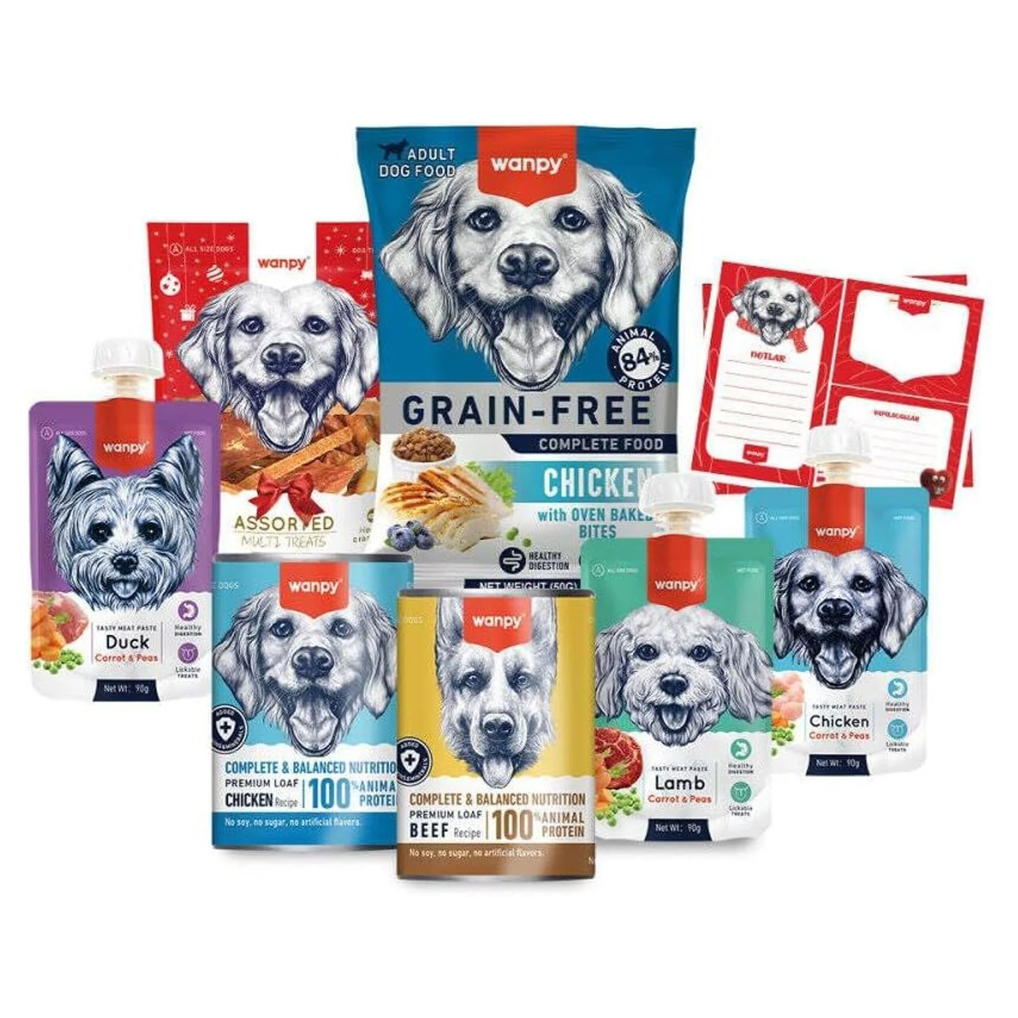 Wanpy Sürpriz Köpek Ödül Paketi — Krem, 1.5 kg — Görsel 3