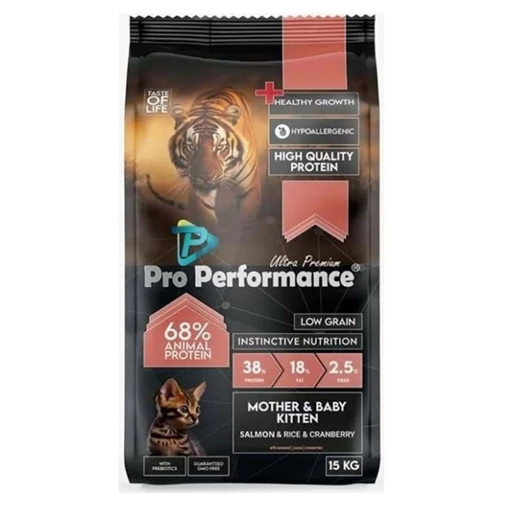 Pro Performance Pro Performance Somonlu Ve Pirinçli Yavru Kedi Maması 15 KG