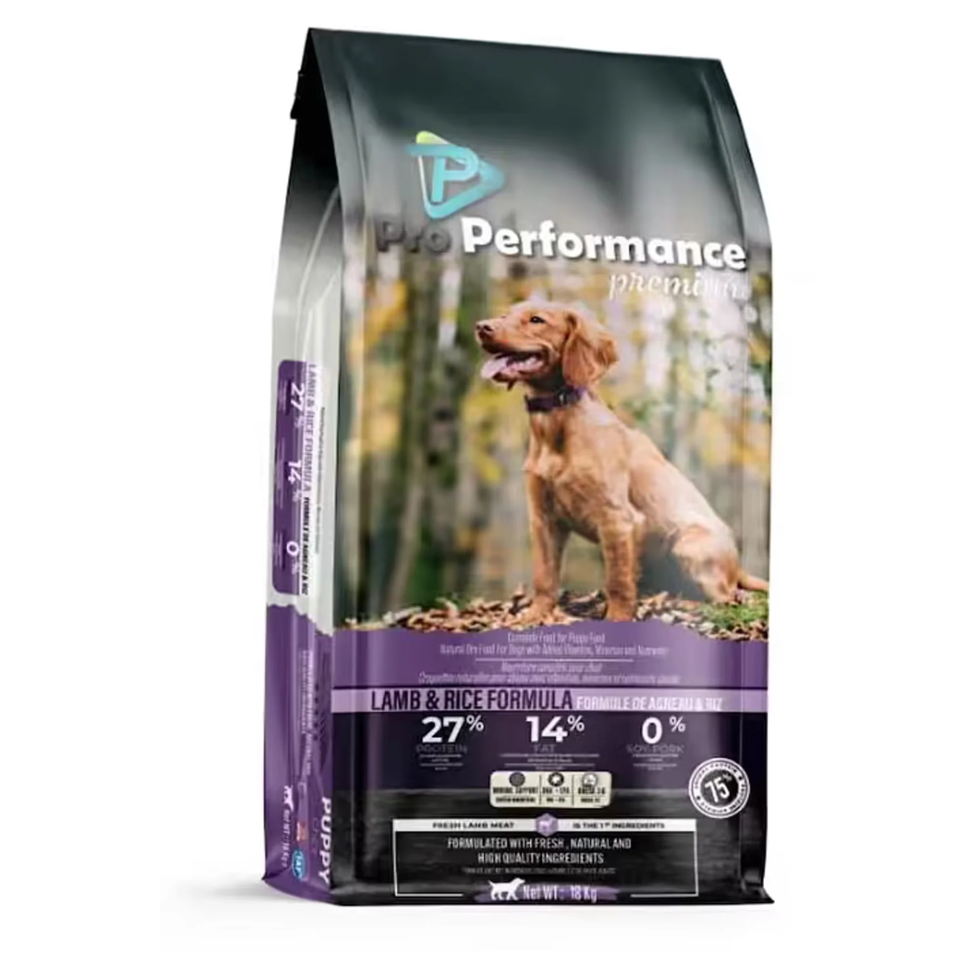 Pro Performance Premium Puppy Dog Lamb & Rice 18 KG