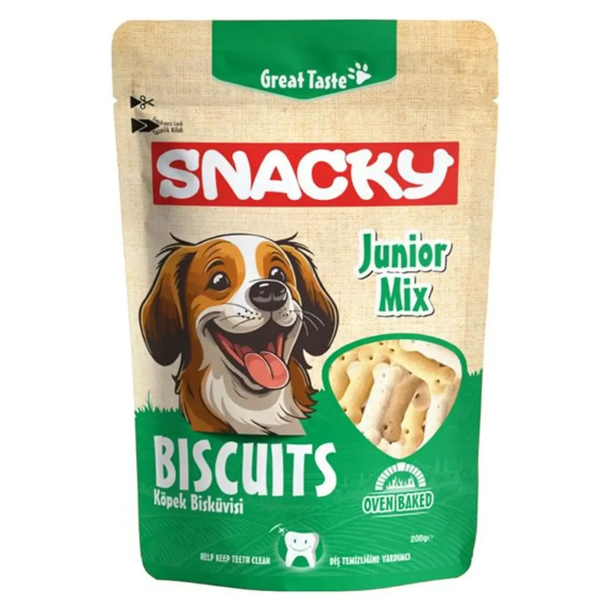 Snacky Junior Mix Köpek Bisküvisi 200G