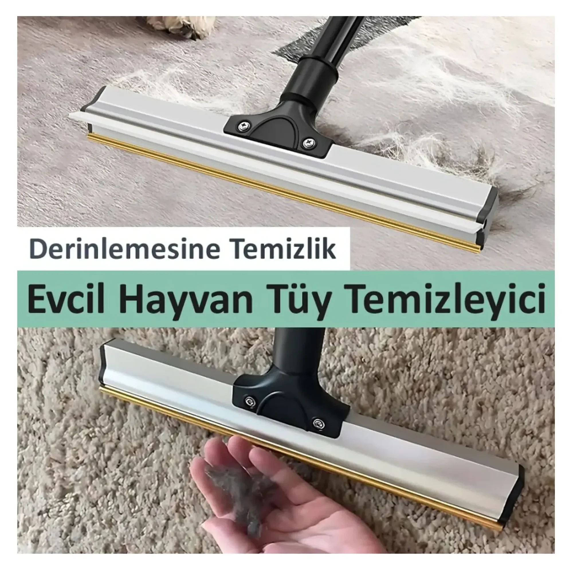 Flip Fonksiyonel Tüy Temizleme Fırçası