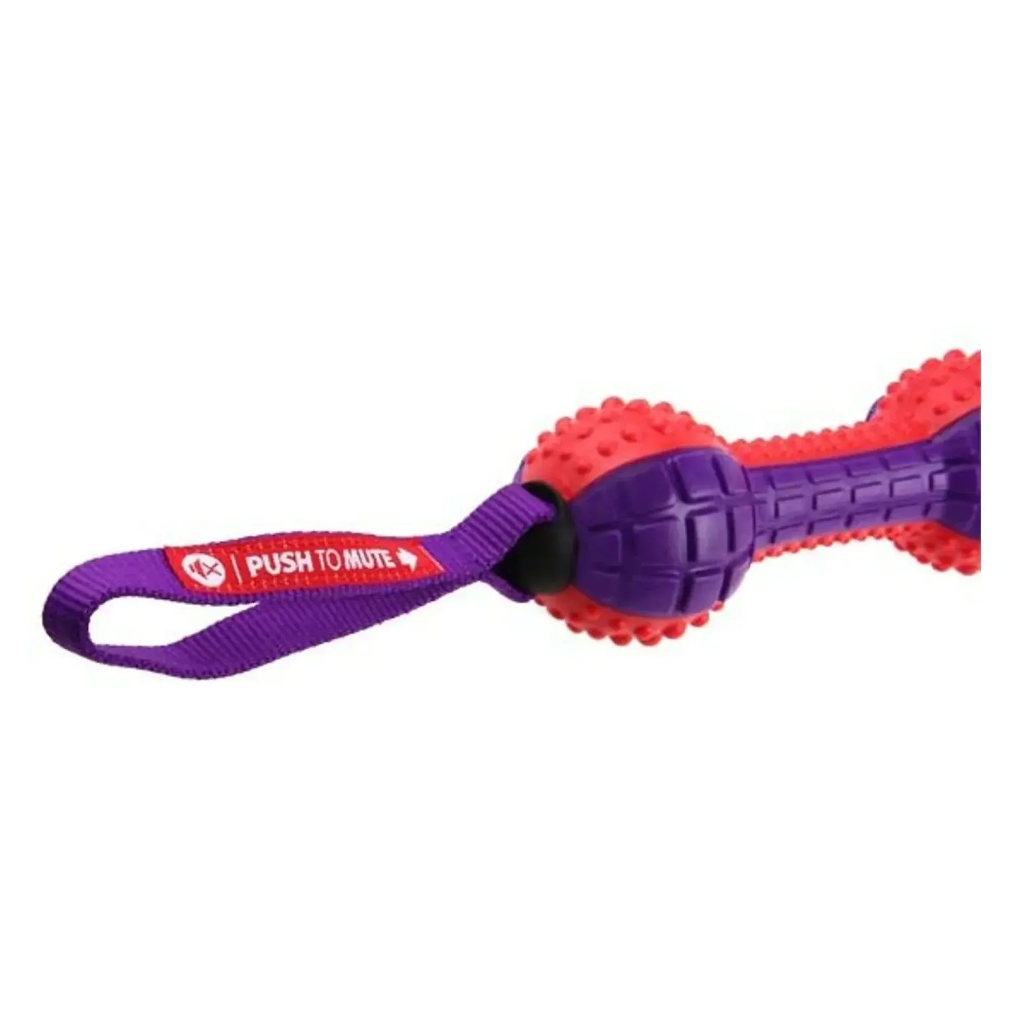 Gigwi Push To Mute Dambıl Ses Kontrollü Köpek Oyuncağı 18 CM — Plastik ve Kauçuk Oyuncaklar — Görsel 5