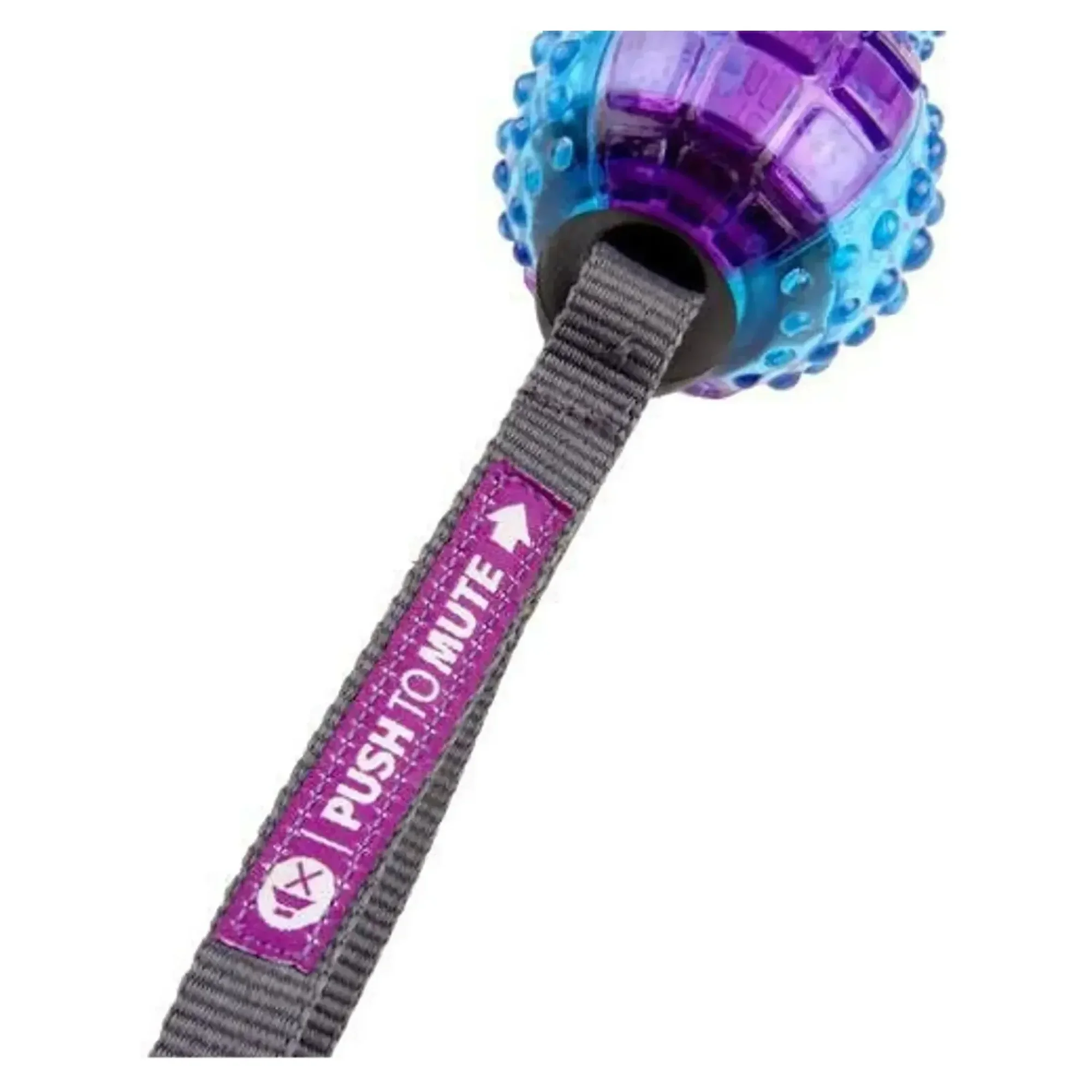 Gigwi Push To Mute Ses Kontrollü Dambıl Plastik ve Kauçuk Köpek Oyuncağı 18 CM — Plastik ve Kauçuk Oyuncaklar — Görsel 4