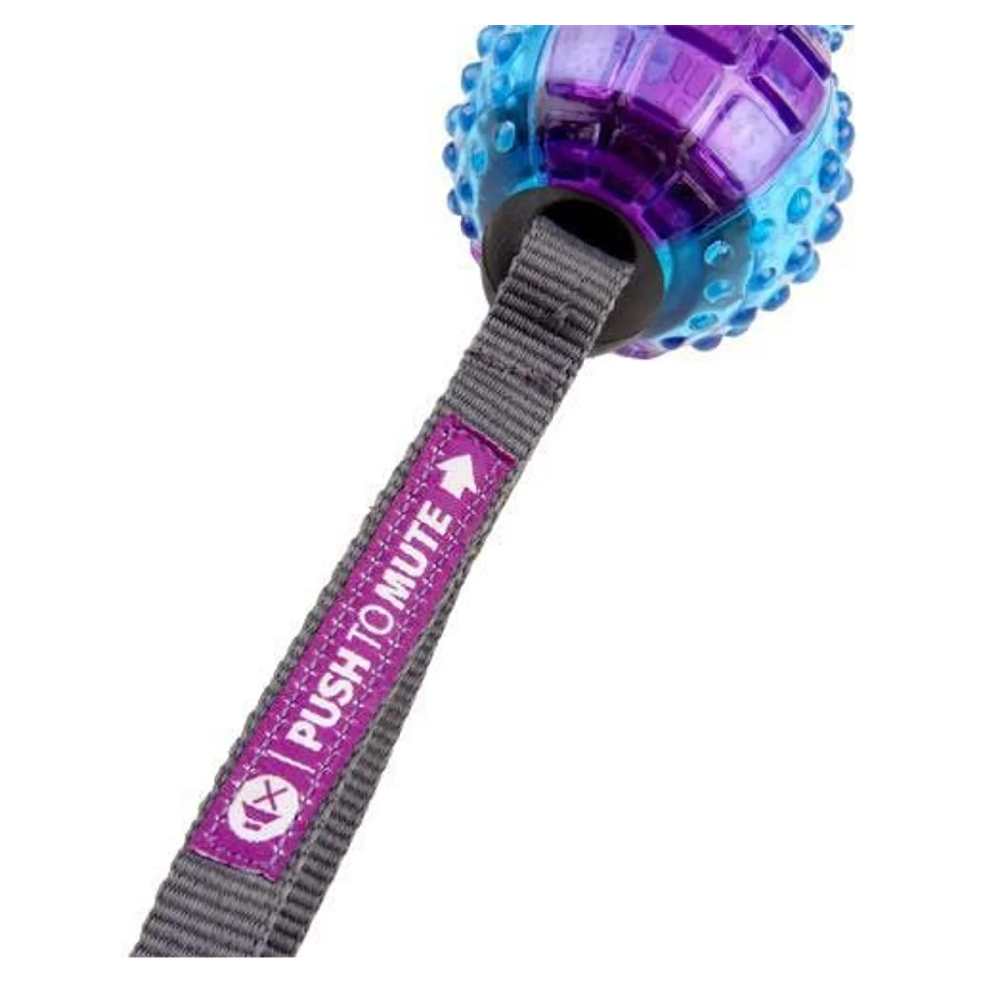 Gigwi Gigwi Push To Mute Ses Kontrollü Dambıl Plastik ve Kauçuk Köpek Oyuncağı 18 CM — Plastik ve Kauçuk Oyuncaklar — Görsel 4