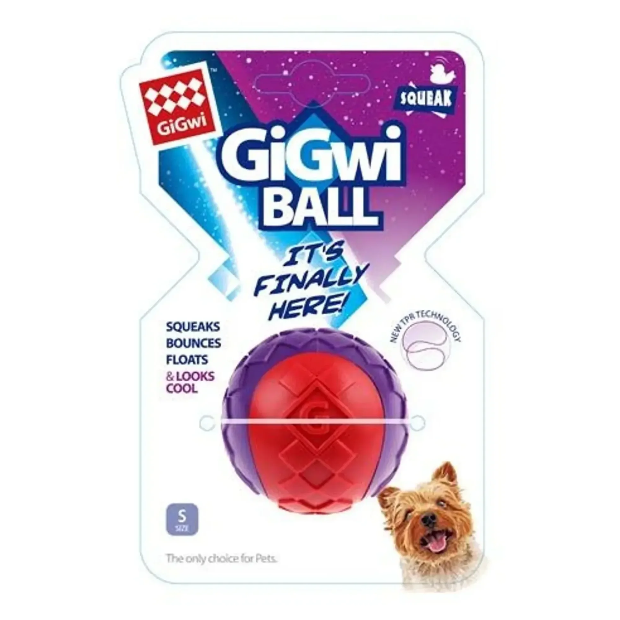 Gigwi Ball Sert Top Köpek Oyuncağı 5 CM