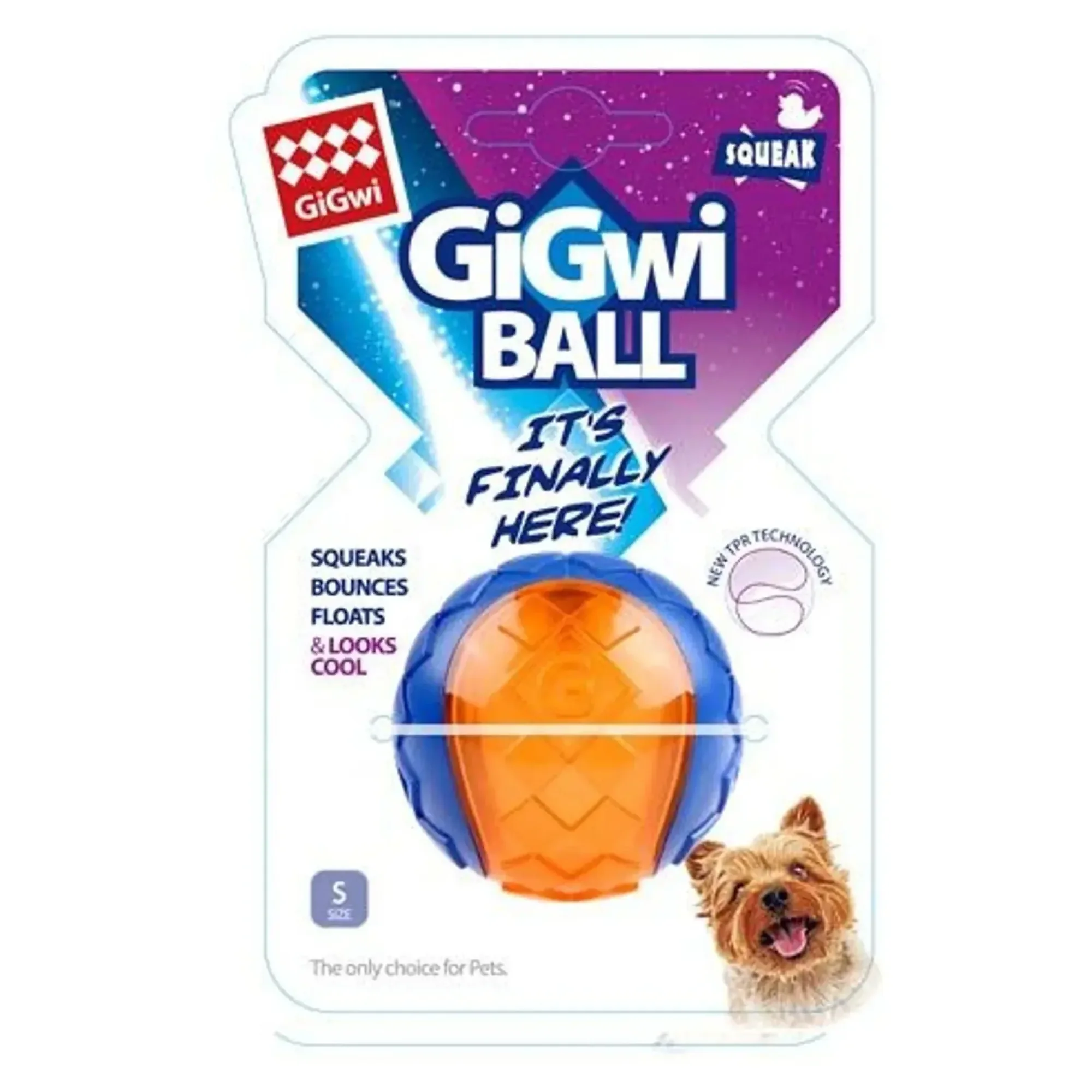 Gigwi Ball Şeffaf Renkli Sert Top  5 CM